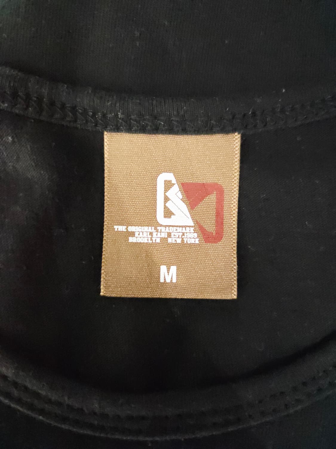 칼카니(KARL KANI) 3D 로고 블랙 나시티 상품이미지6