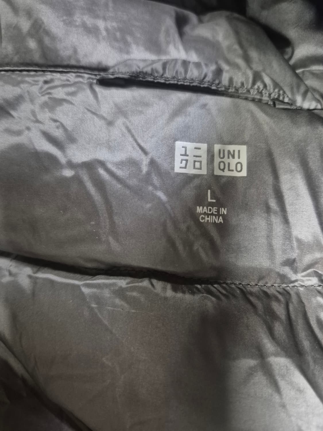 유니클로 후드 롱 경량 패딩 브라운 상품이미지3