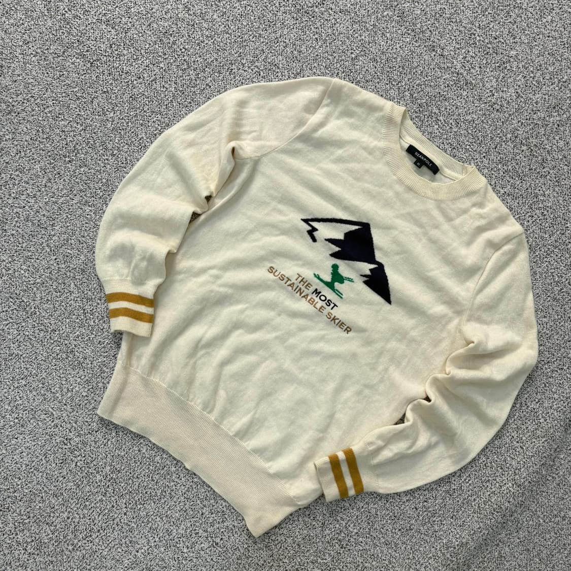 90 빈폴 여성 울니트 긴팔티 (보풀O) 0402J 상품이미지1