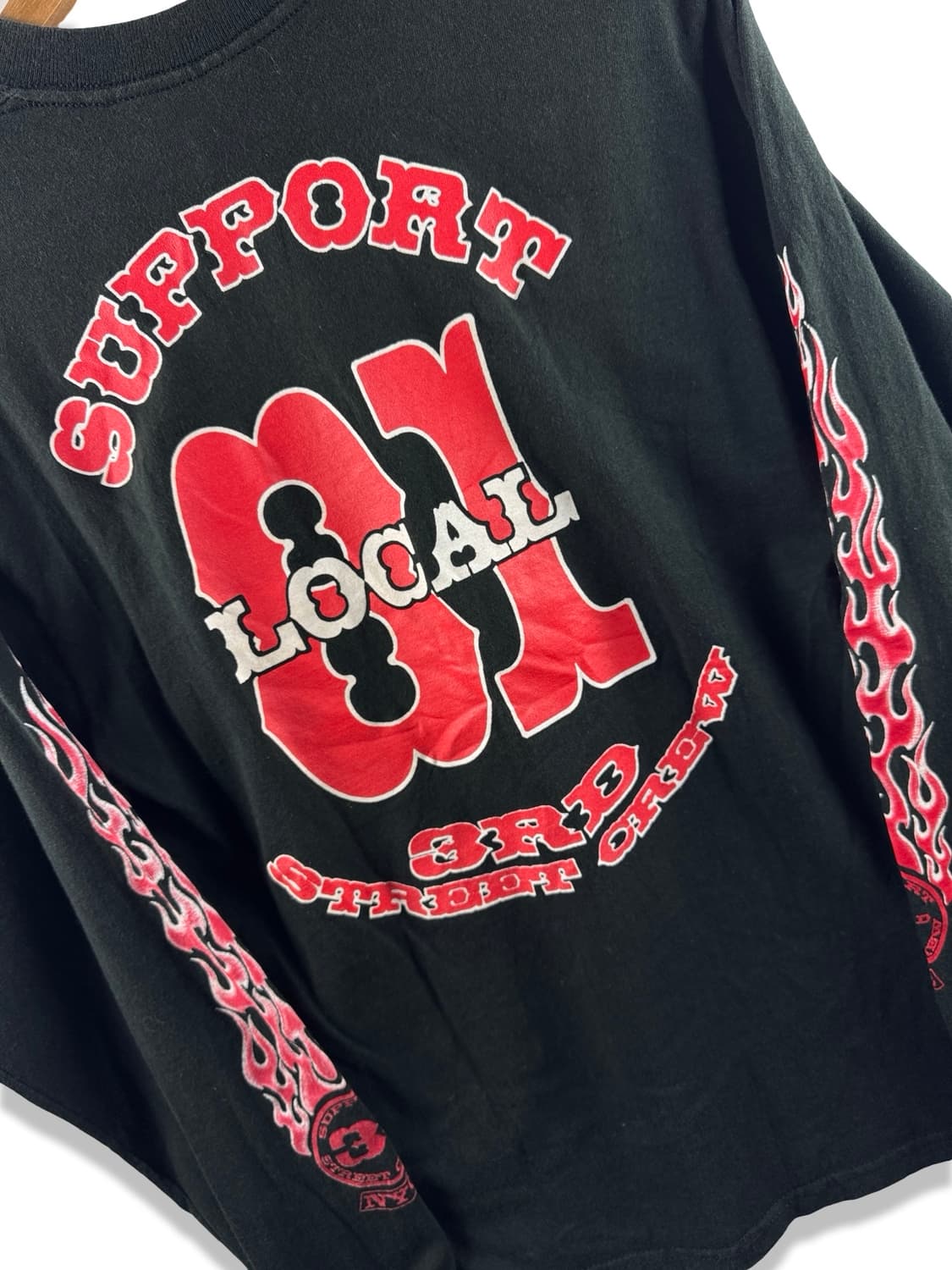 JPN 3RD STREET CREW 플레임 롱슬리브2282 상품이미지5