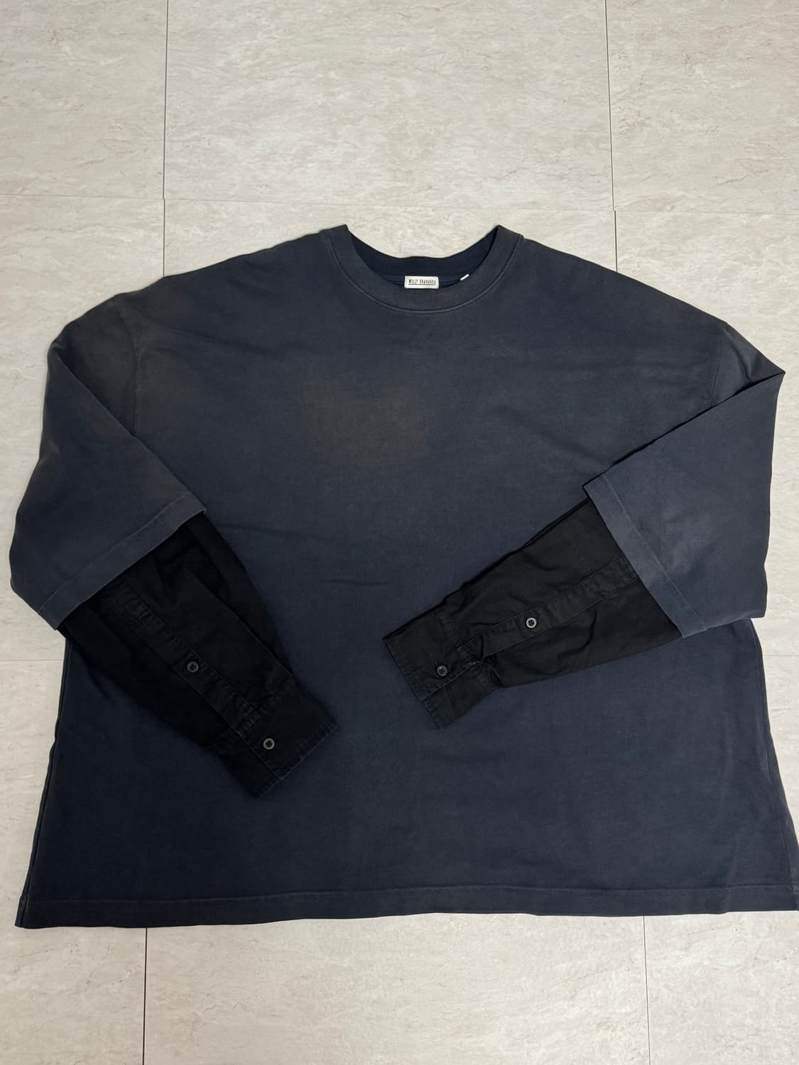 윌리차바리아 레이어드 롱슬리브 트셔츠 상품이미지2