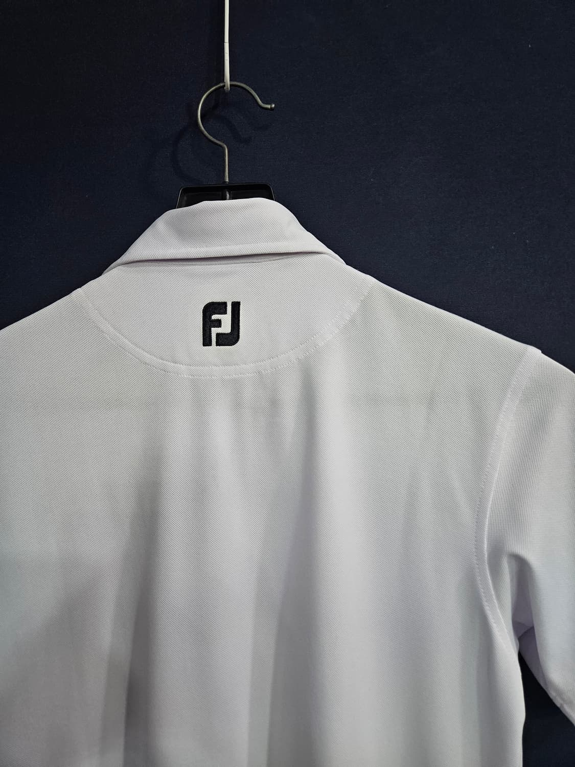 풋조이 화이트 남성 슬림핏 95 골프 카라반팔티  상품이미지7