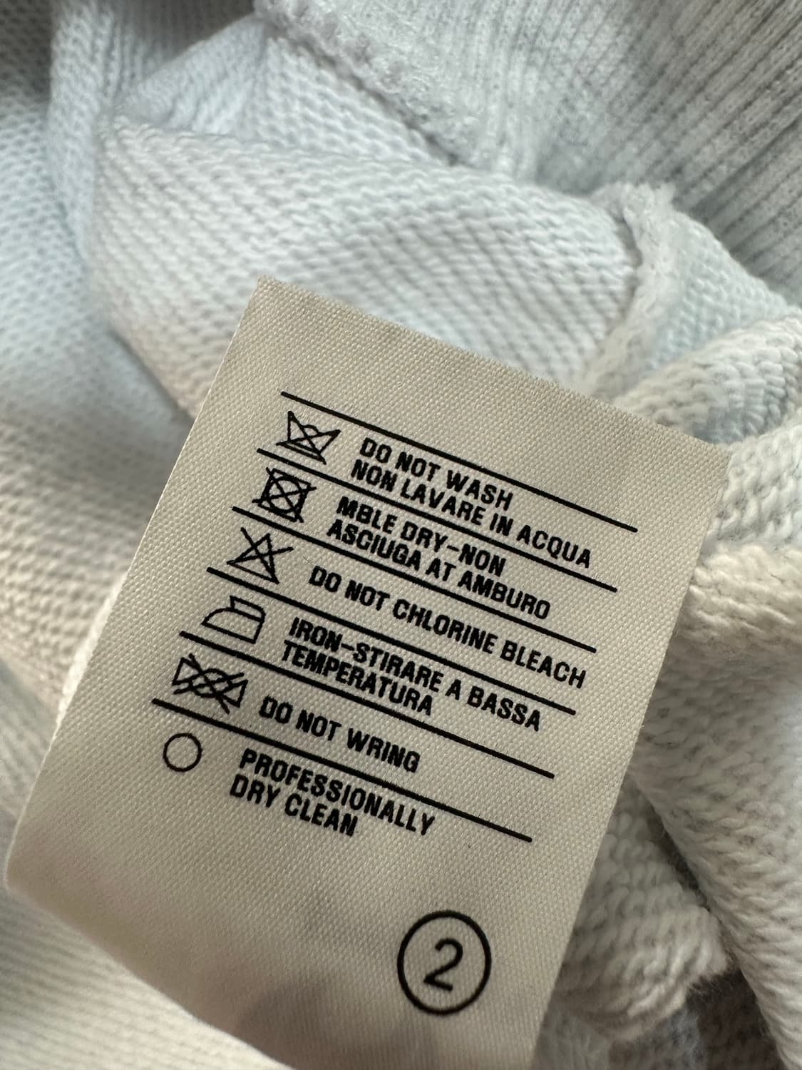 Paragraph P08 맨투맨 회색  상품이미지7