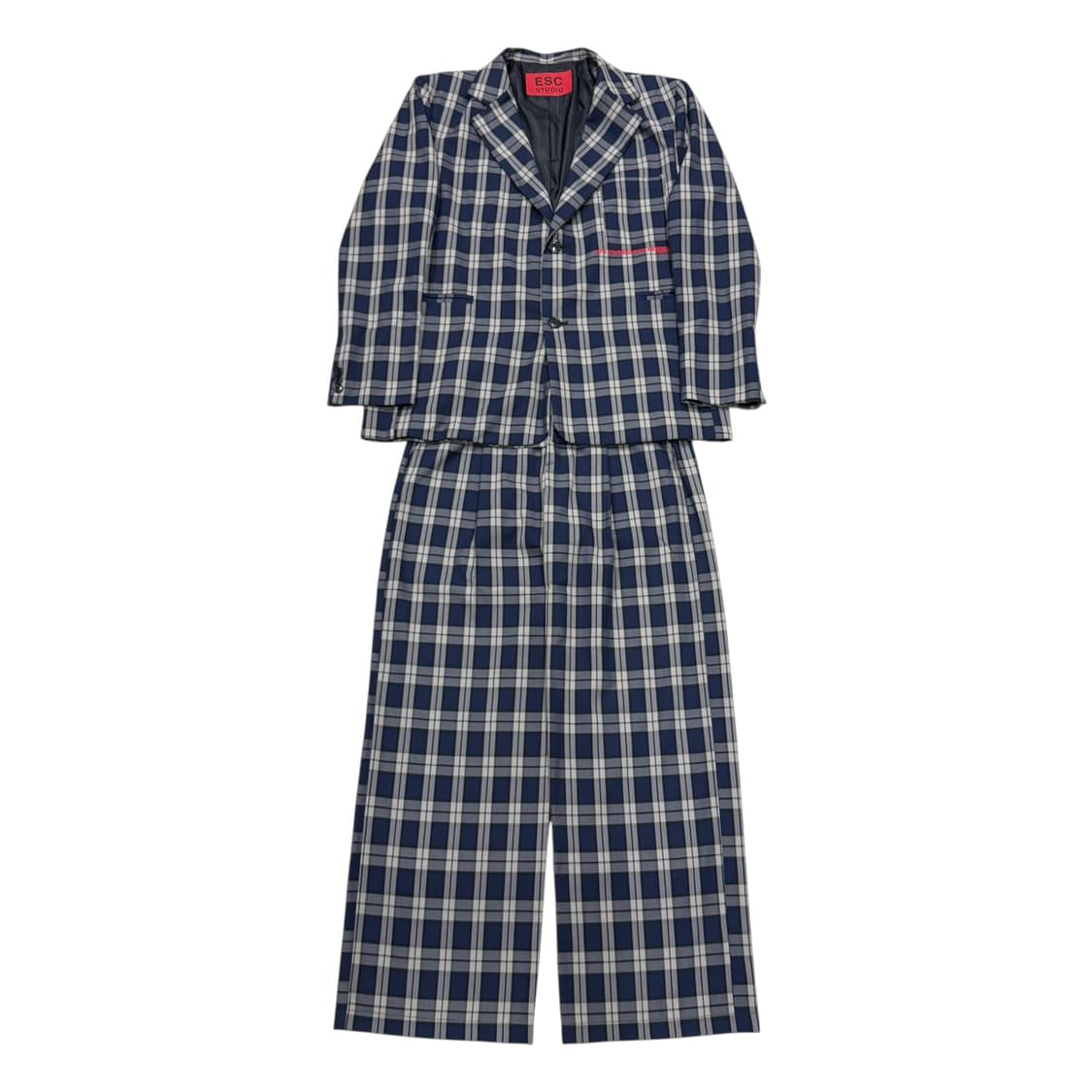 ESC 스튜디오 체크 셋업 세트 상품이미지1