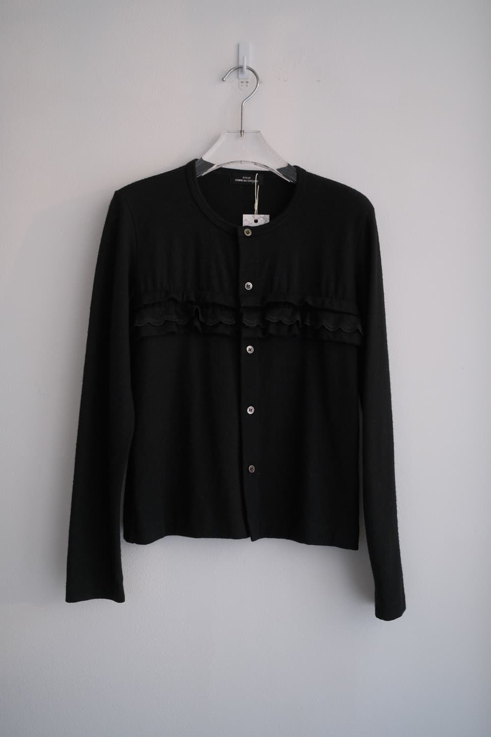 Frill wool cardigan 상품이미지5