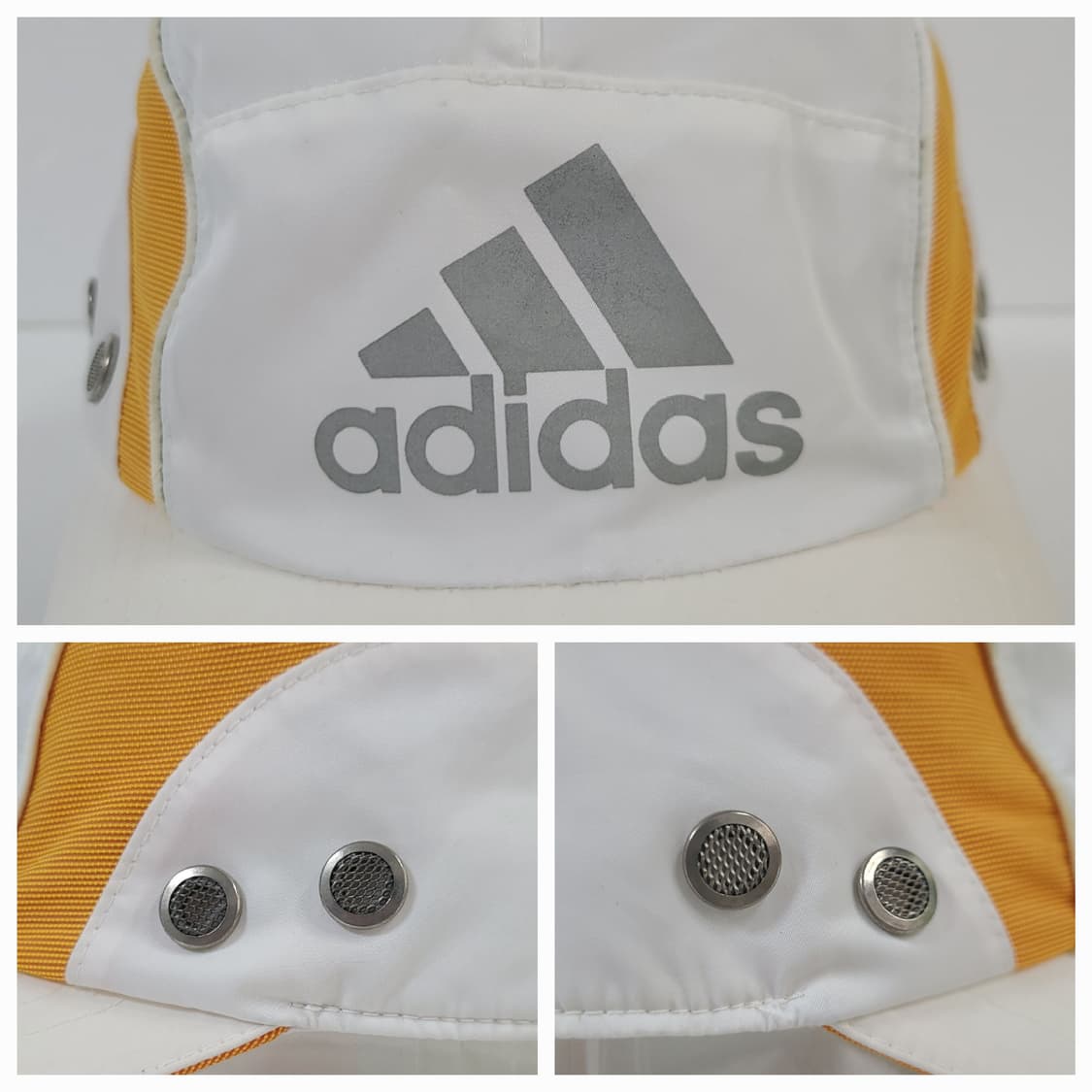 90s 아디다스 빈티지 올드 나일론 캠프캡 메쉬캡 모자 볼캡 상품이미지10