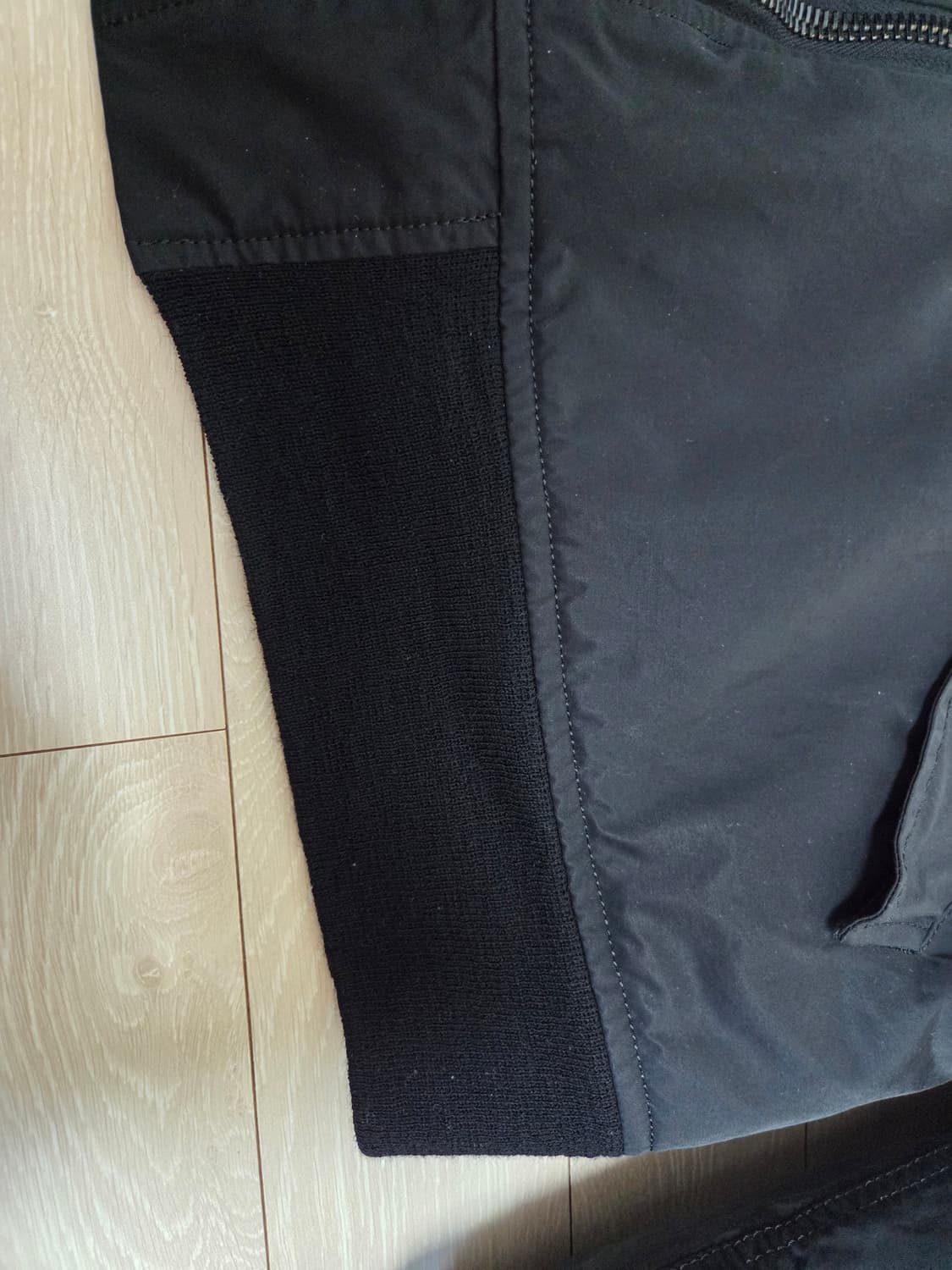 [5] 24FW 시오타 MA-1 (블랙, 신형 실루엣) 상품이미지9