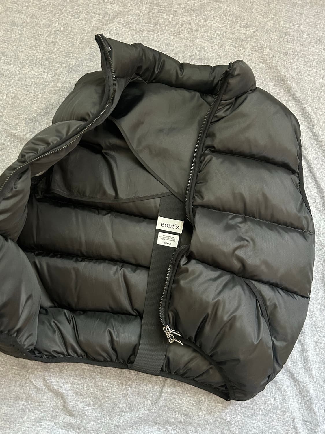 에옹쓰 패딩베스트 ver2 2사이즈 상품이미지1