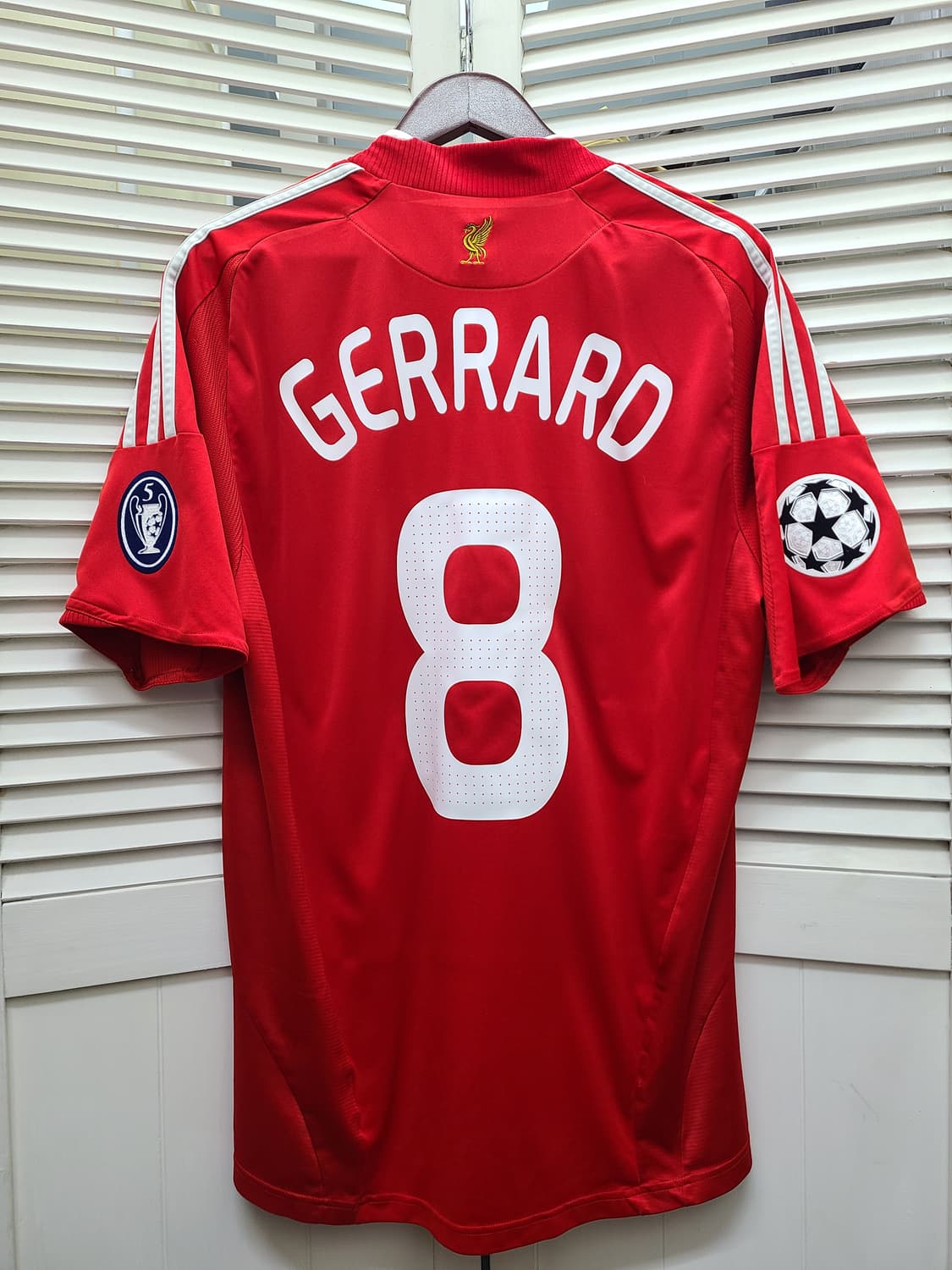 리버풀 08-10 제라드 아디다스 챔스 유니폼 상품이미지2