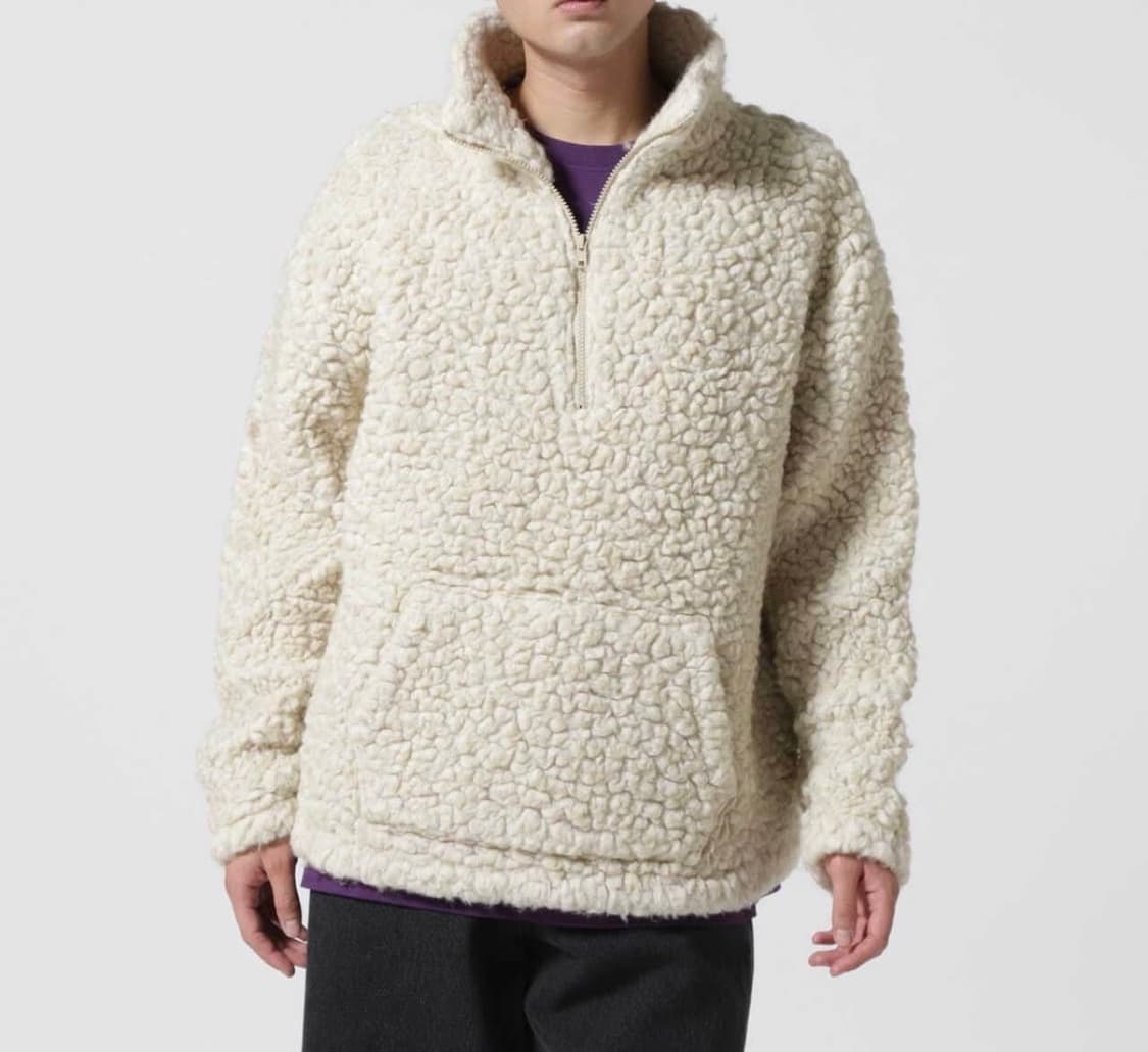 (M) ERL 이알엘 플리스 하프 집업  상품이미지7