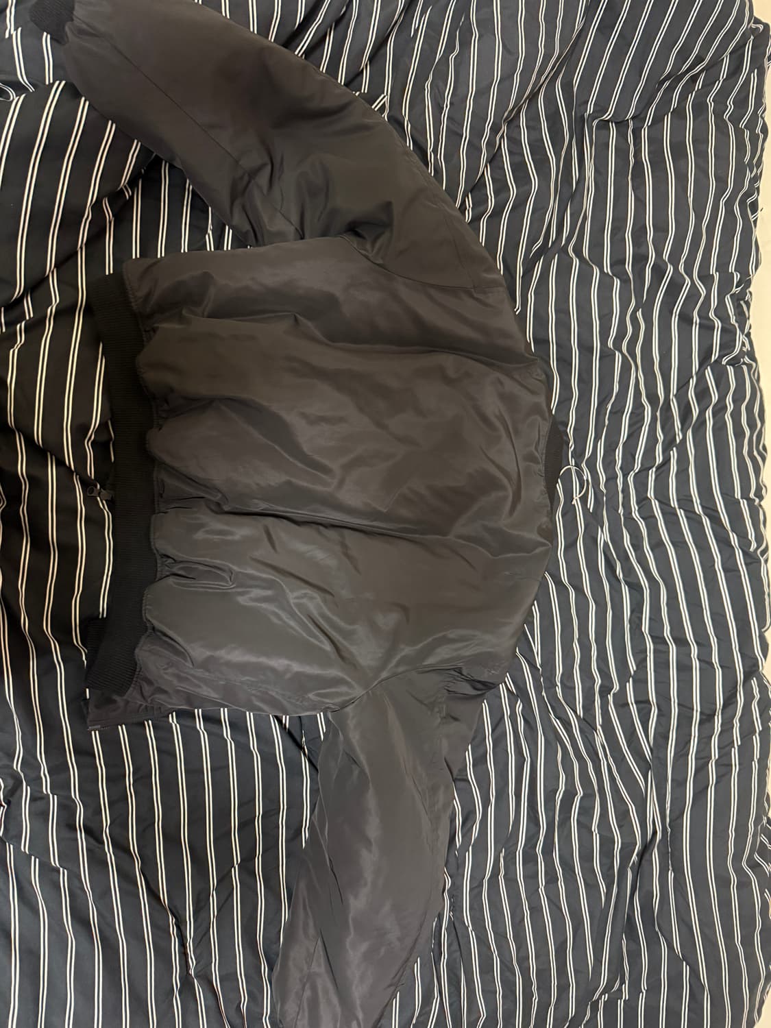 파세르 90S 크롭 MA-1 [블랙] 상품이미지2