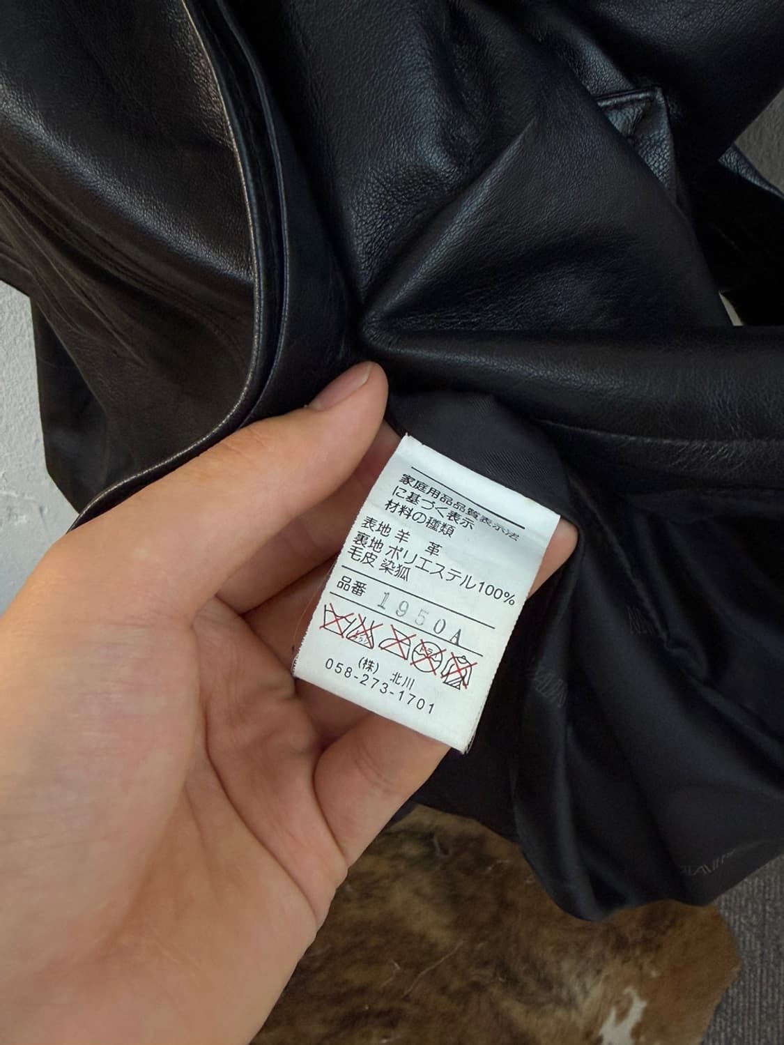 발망 램스킨 레더 코트  상품이미지7