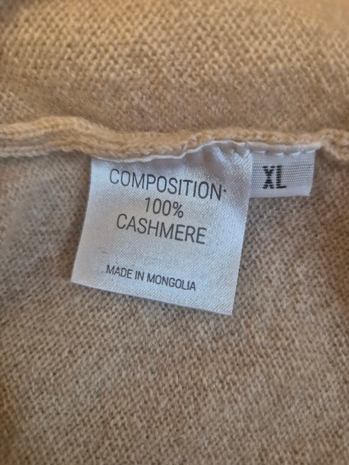 GOYOL 몽골 캐시미어 100% 가디건 (100-105) 상품이미지2