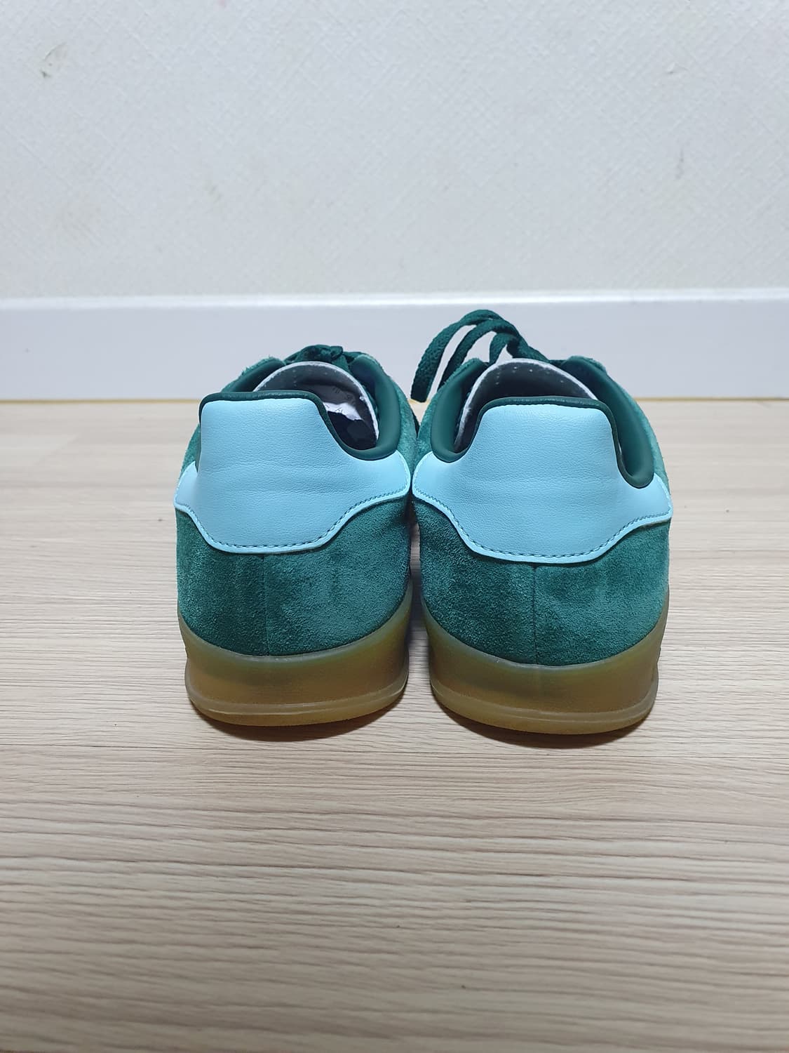 아디다스 가젤 그린 스웨이드 265 상품이미지5