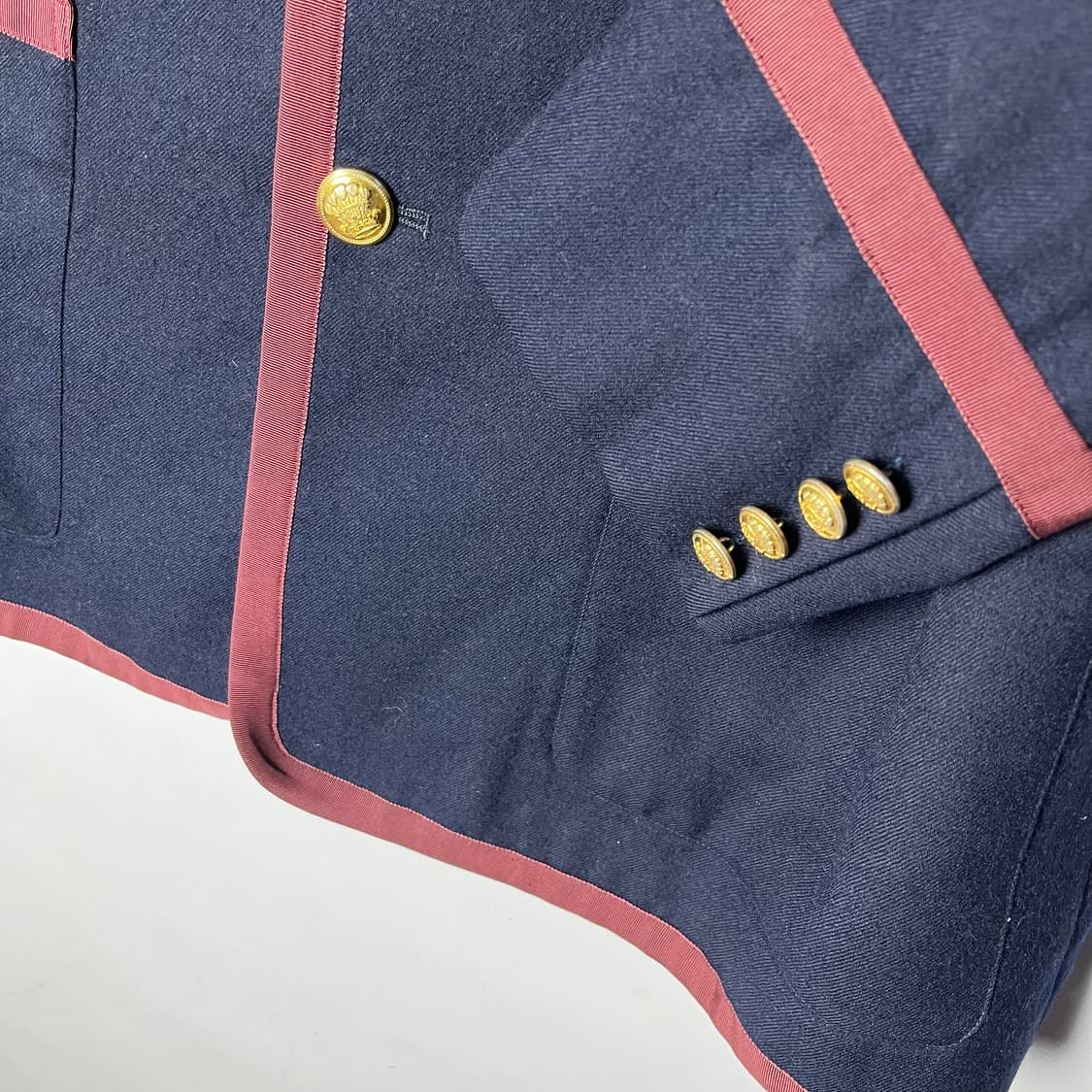 [Ralph Lauren] 랄프로렌 금장버튼 파이핑 울 자켓 상품이미지3