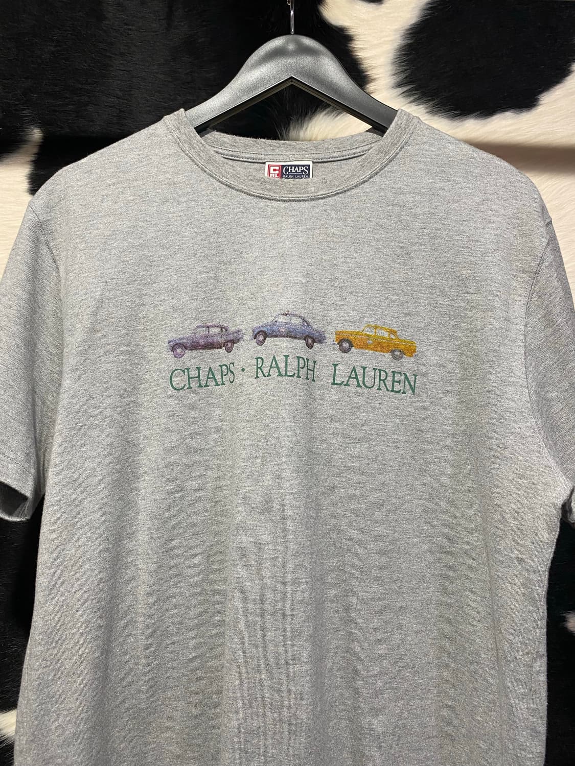 Chaps Ralph  Lauren 빈티지 카 로고 반팔 티셔츠 상품이미지2