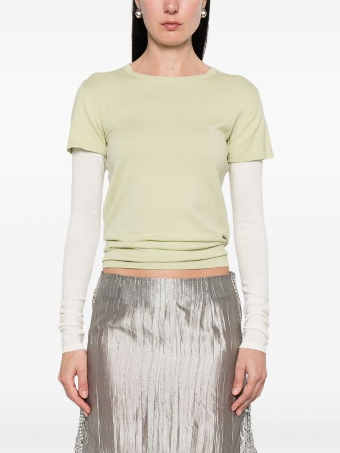 [XS,S,M]기마구아스 Juless 시퀸 스커트/실버 상품이미지3