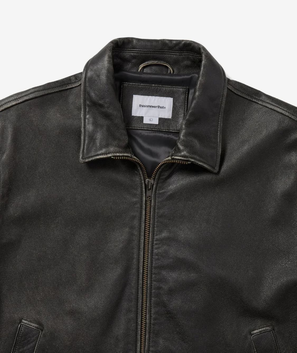 디스이즈네버댓 레더 플라이트자켓 L사이즈 상품이미지3