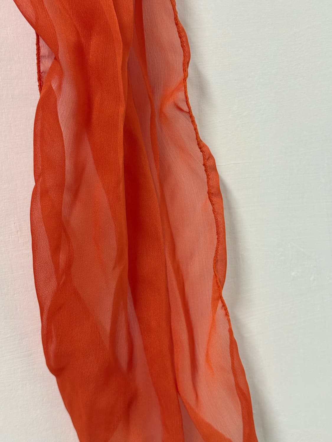 deep orange vintage scarf 스카프 상품이미지2