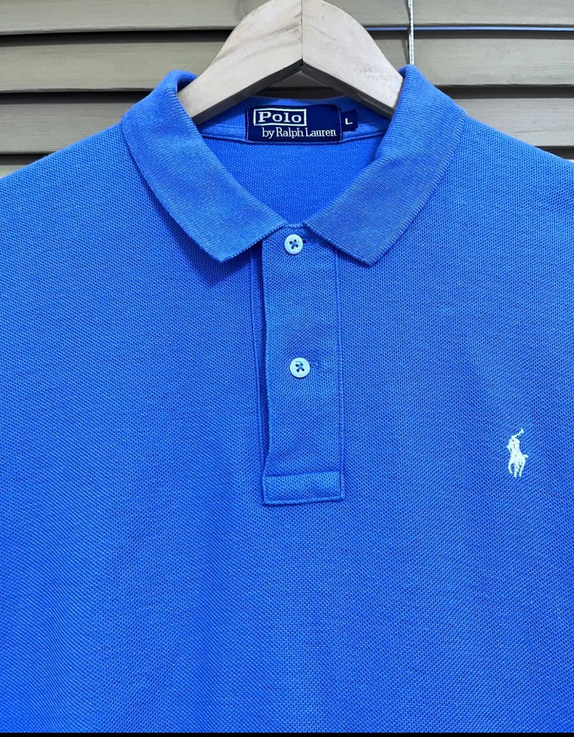 폴로랄프로렌 남성 퍼플 반팔PK티셔츠 L사이즈 상품이미지1