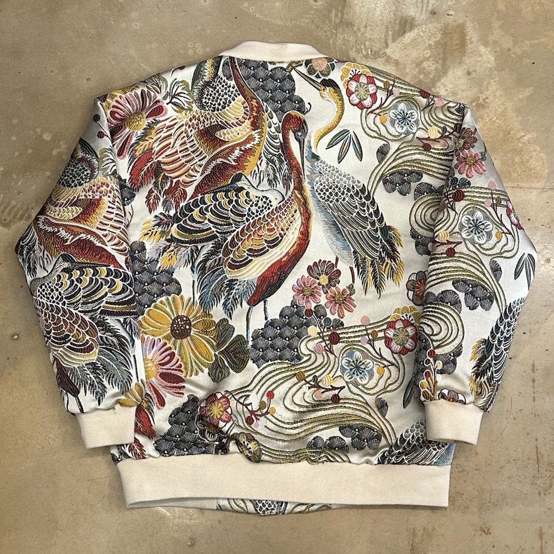 XXL vtg 플라워 자수 스카쟌 상품이미지3