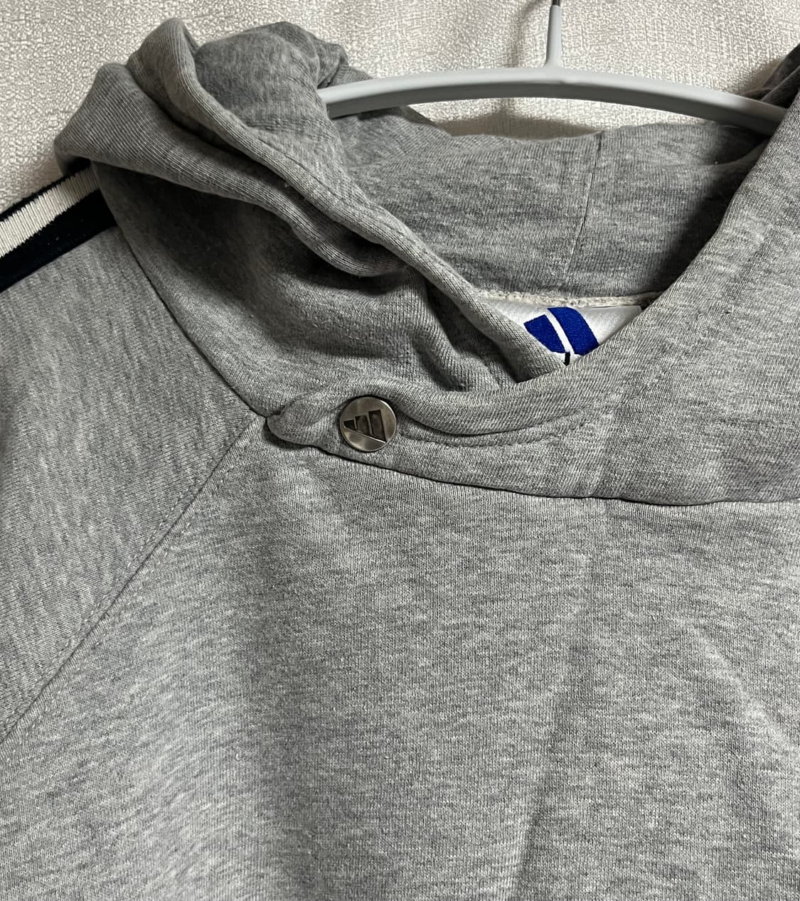 공용 아디다스 크롭 후드티셔츠 L 상품이미지5