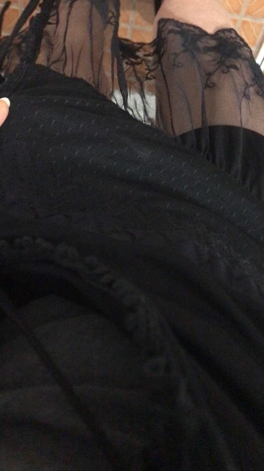 레이스 스트링 가디건 상품이미지4