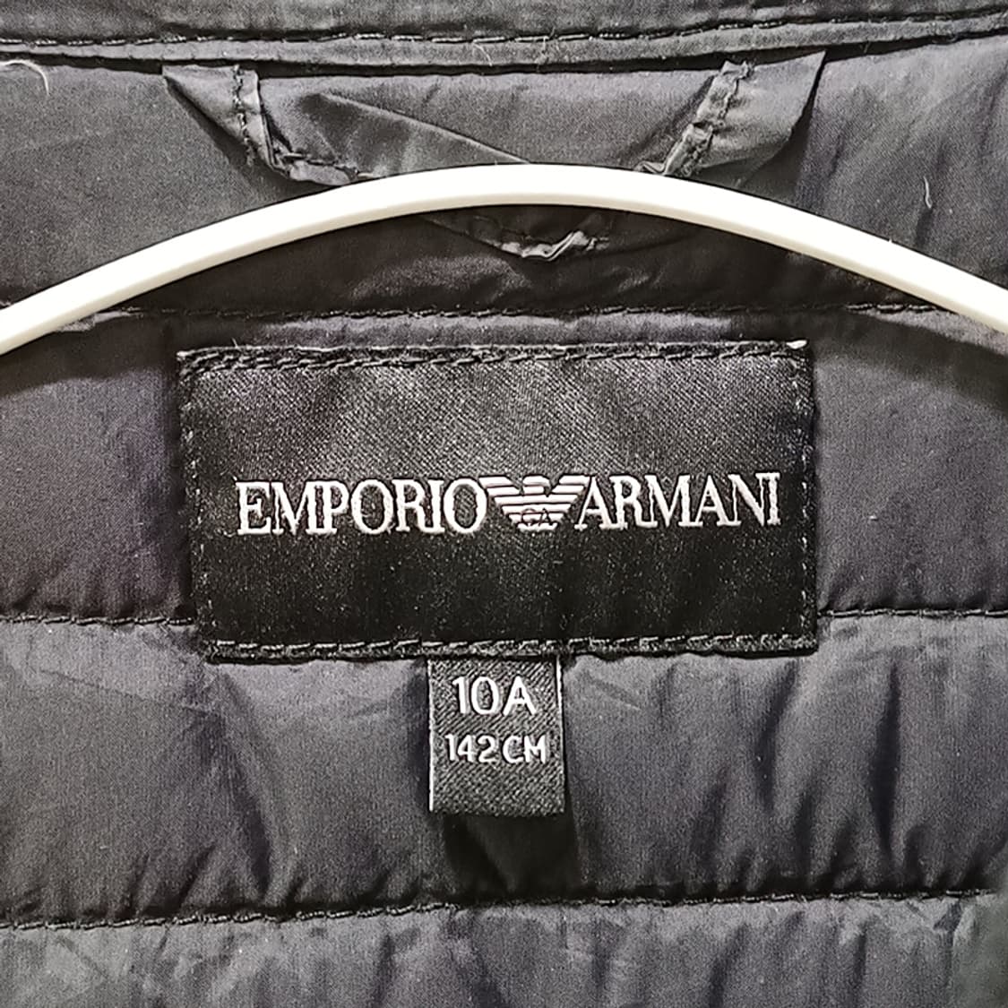 정품 아르마니 키즈 경량 다운 패딩 남아 아동 10A 얇은 점퍼 사랑봉봉 상품이미지4