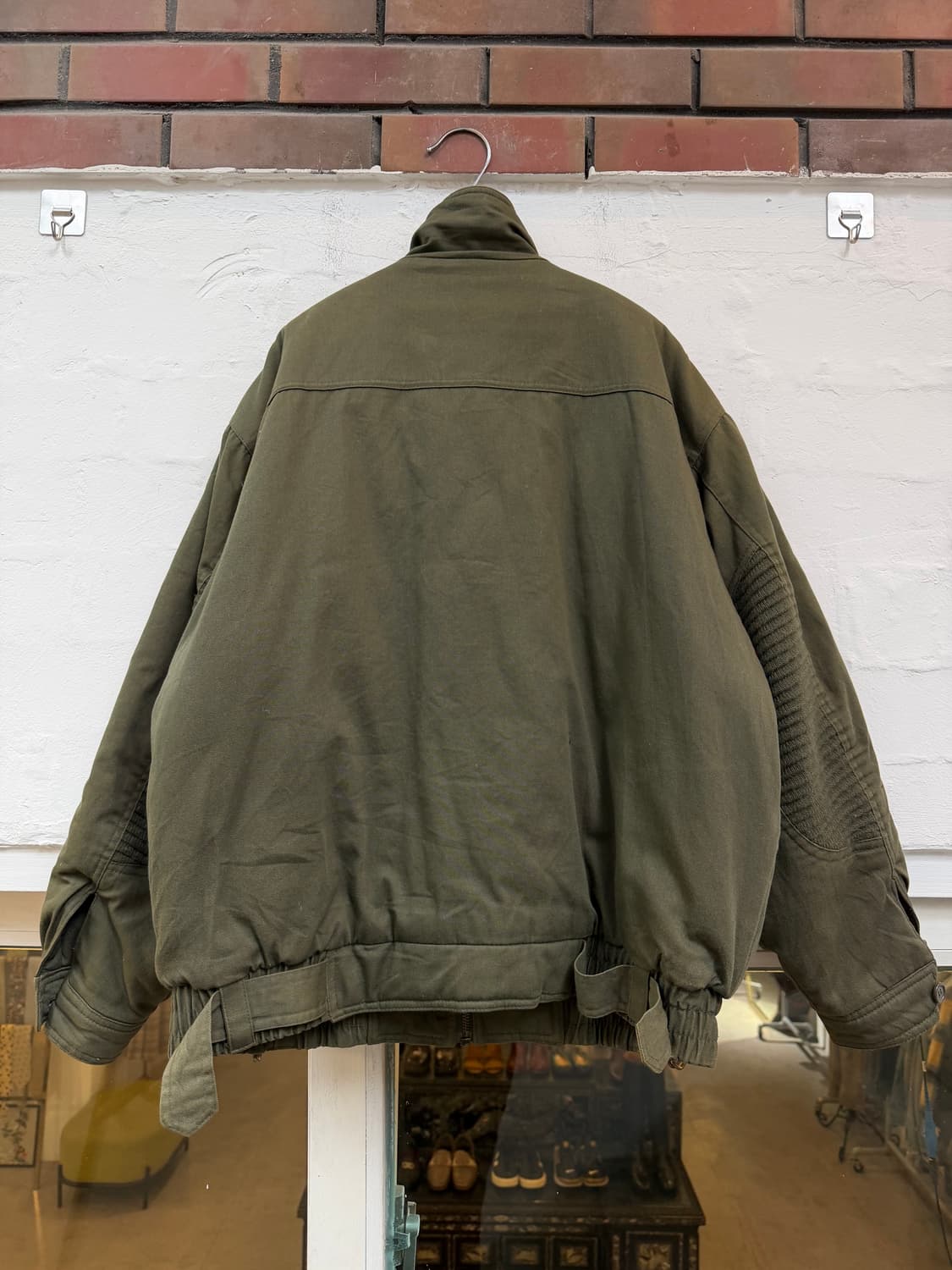 Astray 빈티지 모터사이클 봄버 자켓 L 상품이미지9