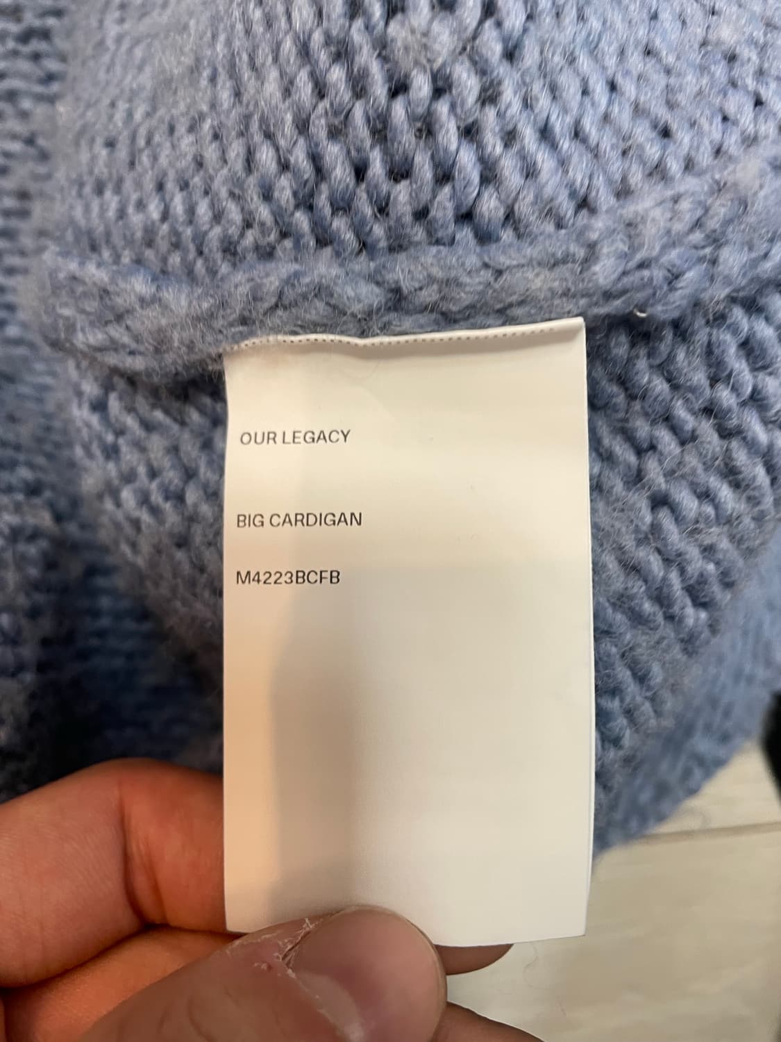 아워레가시 빅 가디건 상품이미지4