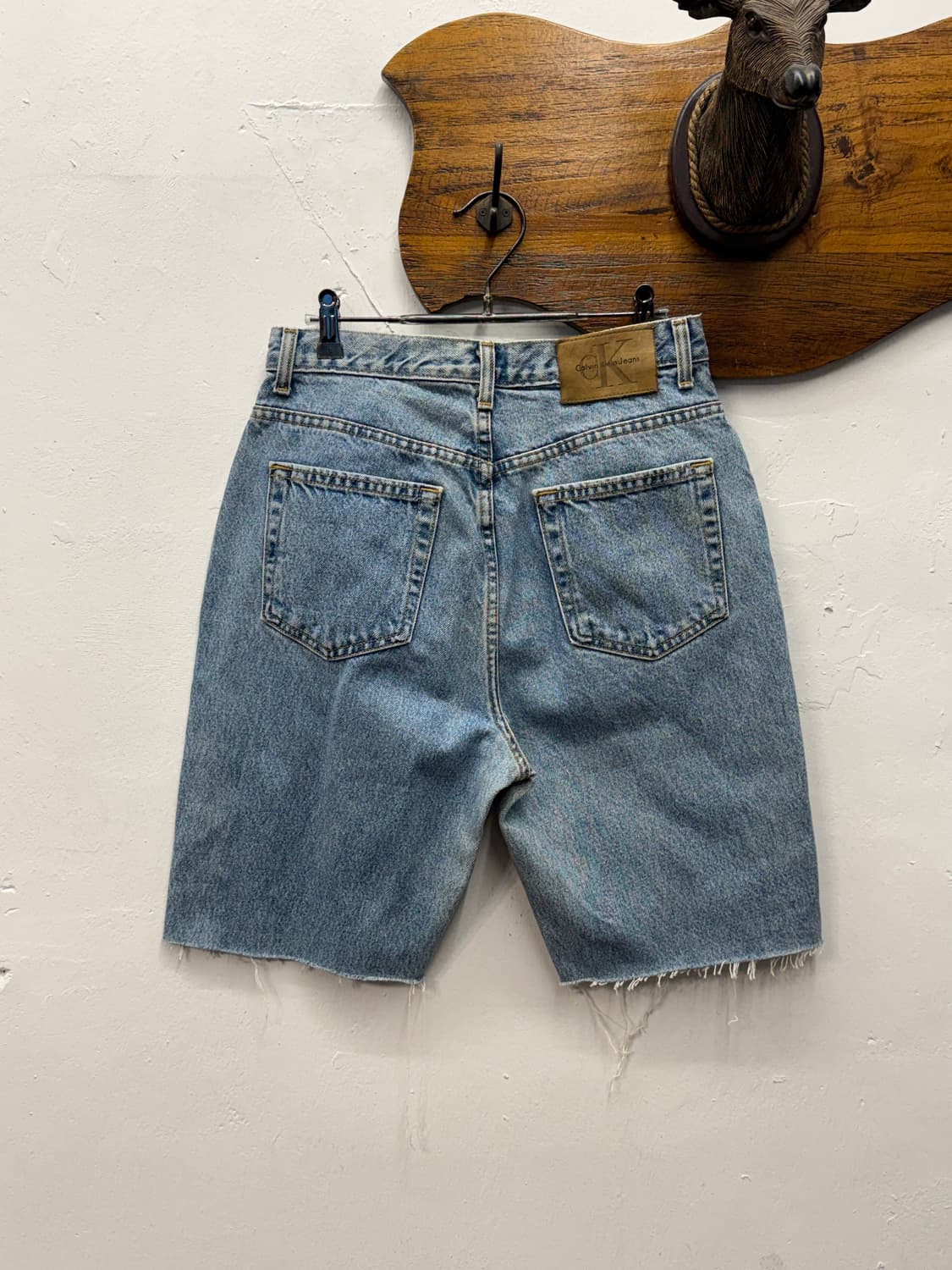 90s USA Calvin Klein Denim Shorts 상품이미지1
