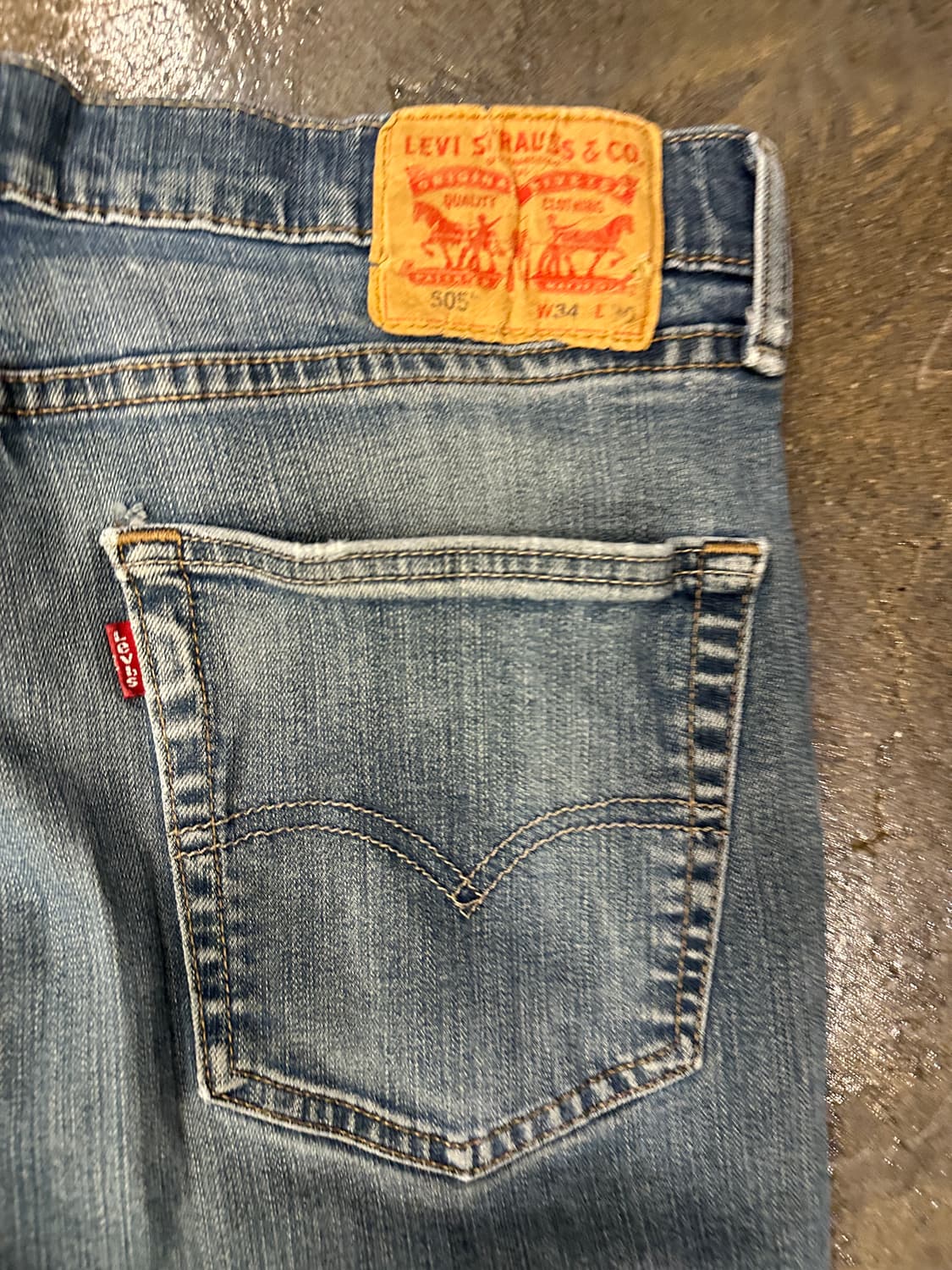 Levis 리바이스 505 W34 L30 상품이미지4