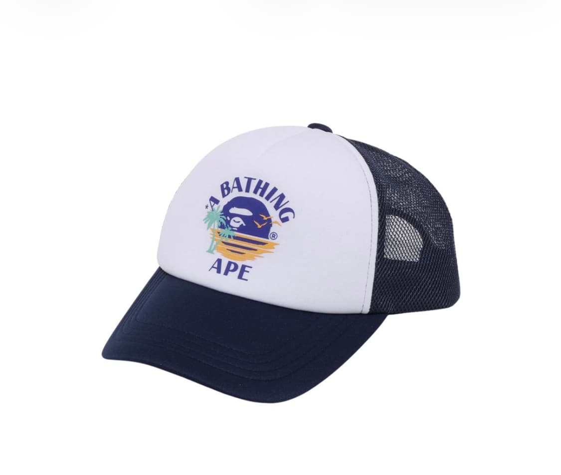 베이프 한정판 썸머백 메쉬 볼캡 상품이미지1