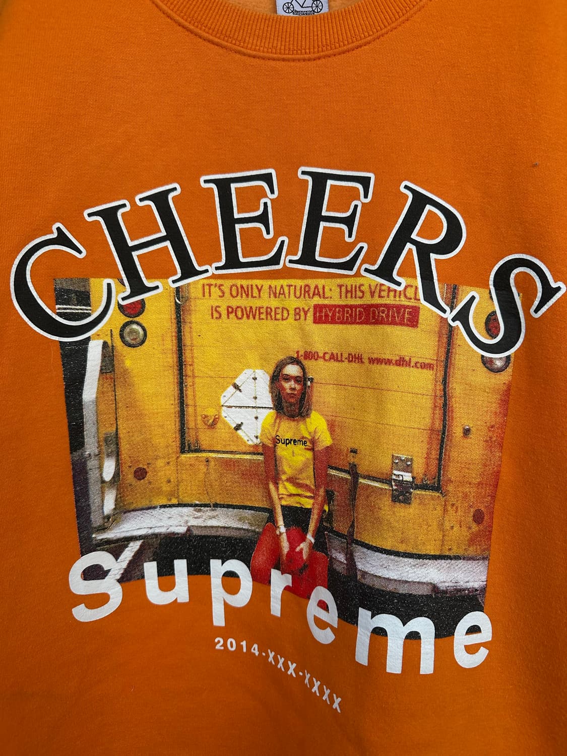Vintage Supreme 'Cheers' Sweatshirt 상품이미지6