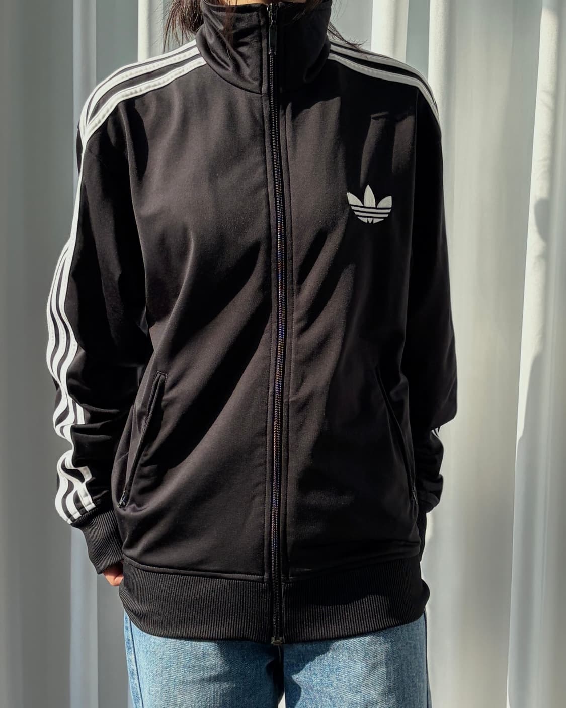 [M]아디다스 구형 파이어버드 블랙 트랙탑 져지 상품이미지2