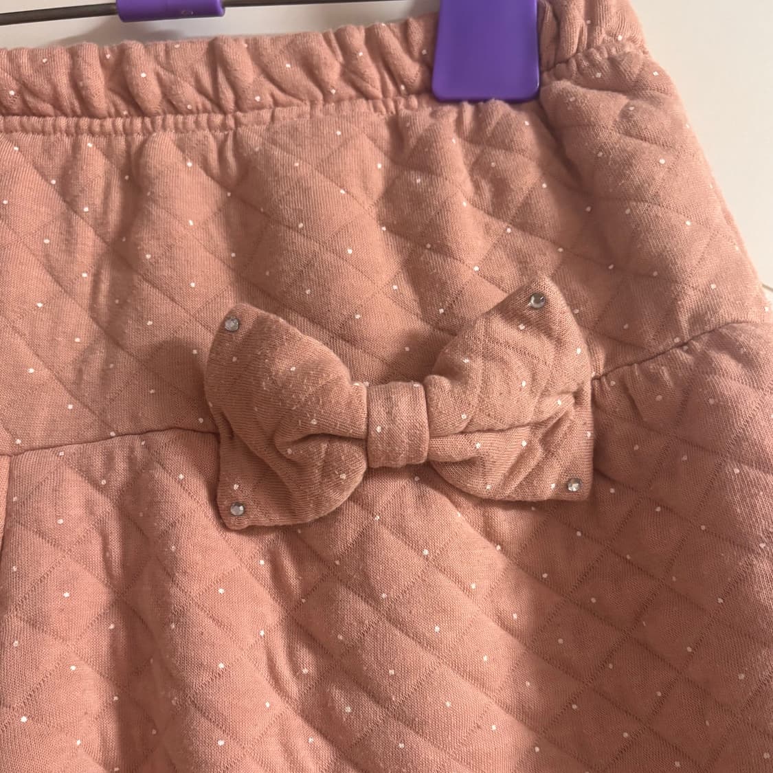 (택포) 빈티지 리본 도트 숏팬츠 상품이미지2