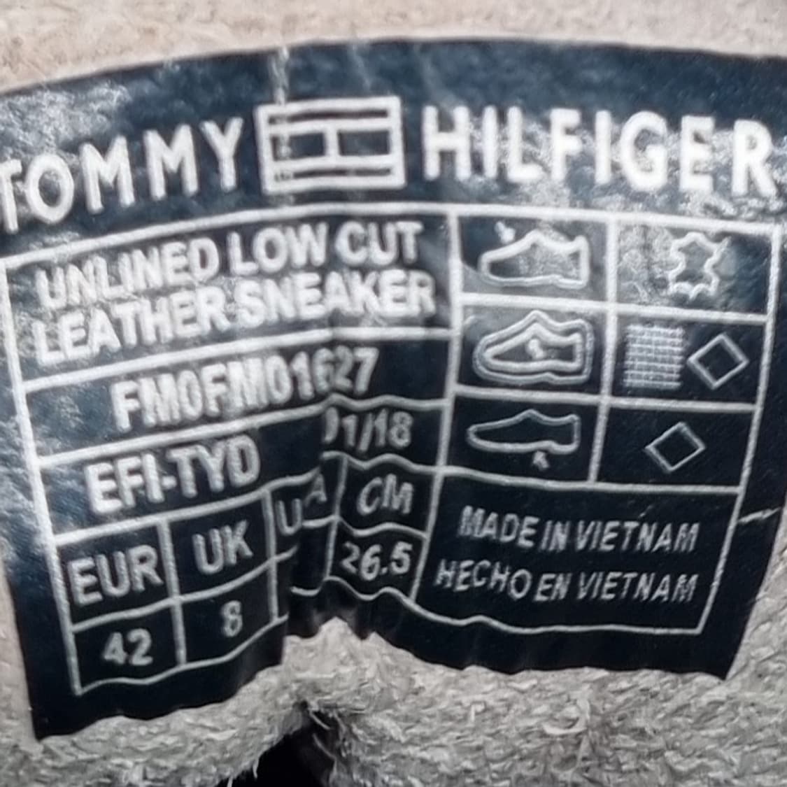 타미힐피거 코퍼레이트 레더스니커즈265 상품이미지6