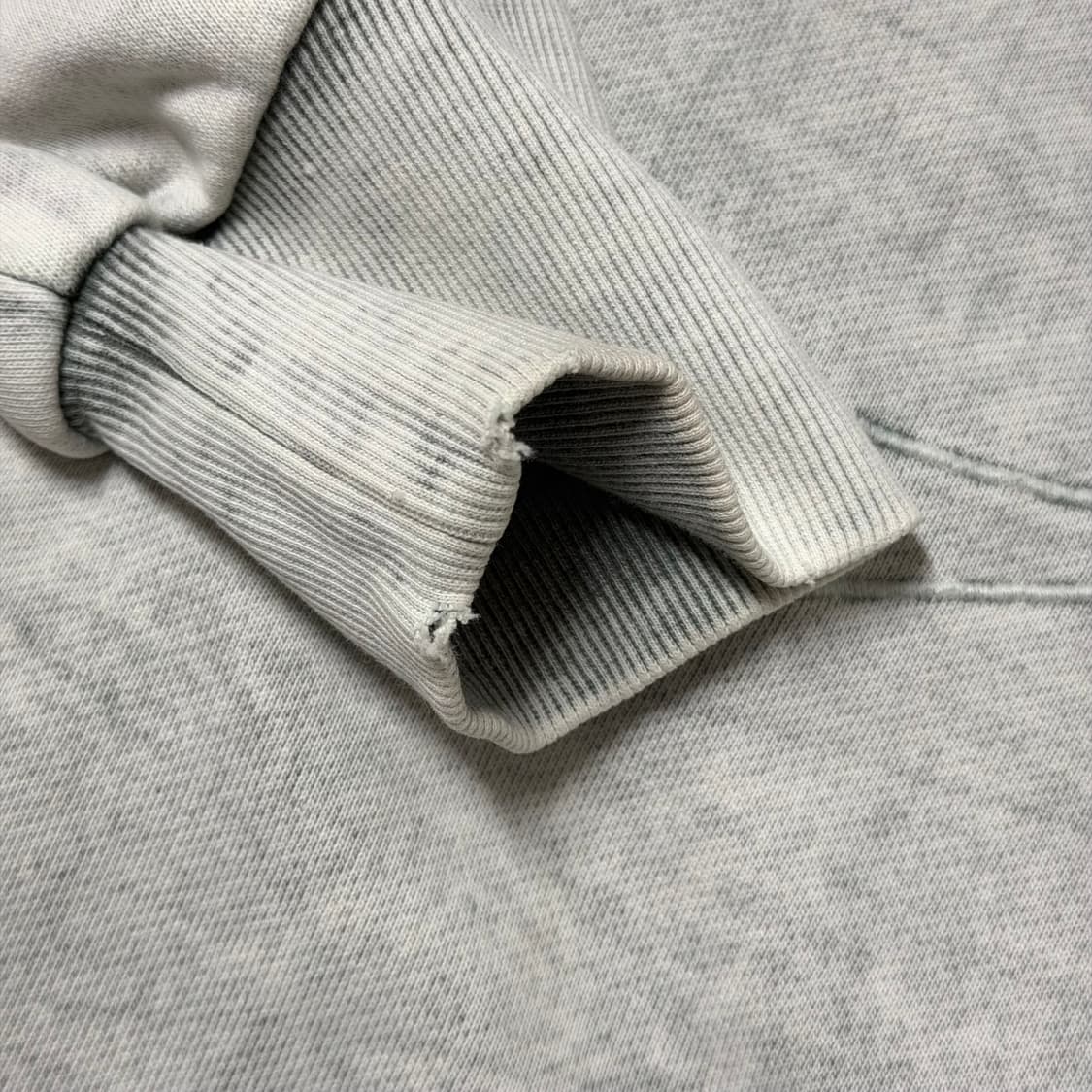 미스치프 가제트 크루넥 스웨트셔츠 블리치드 카키 상품이미지3