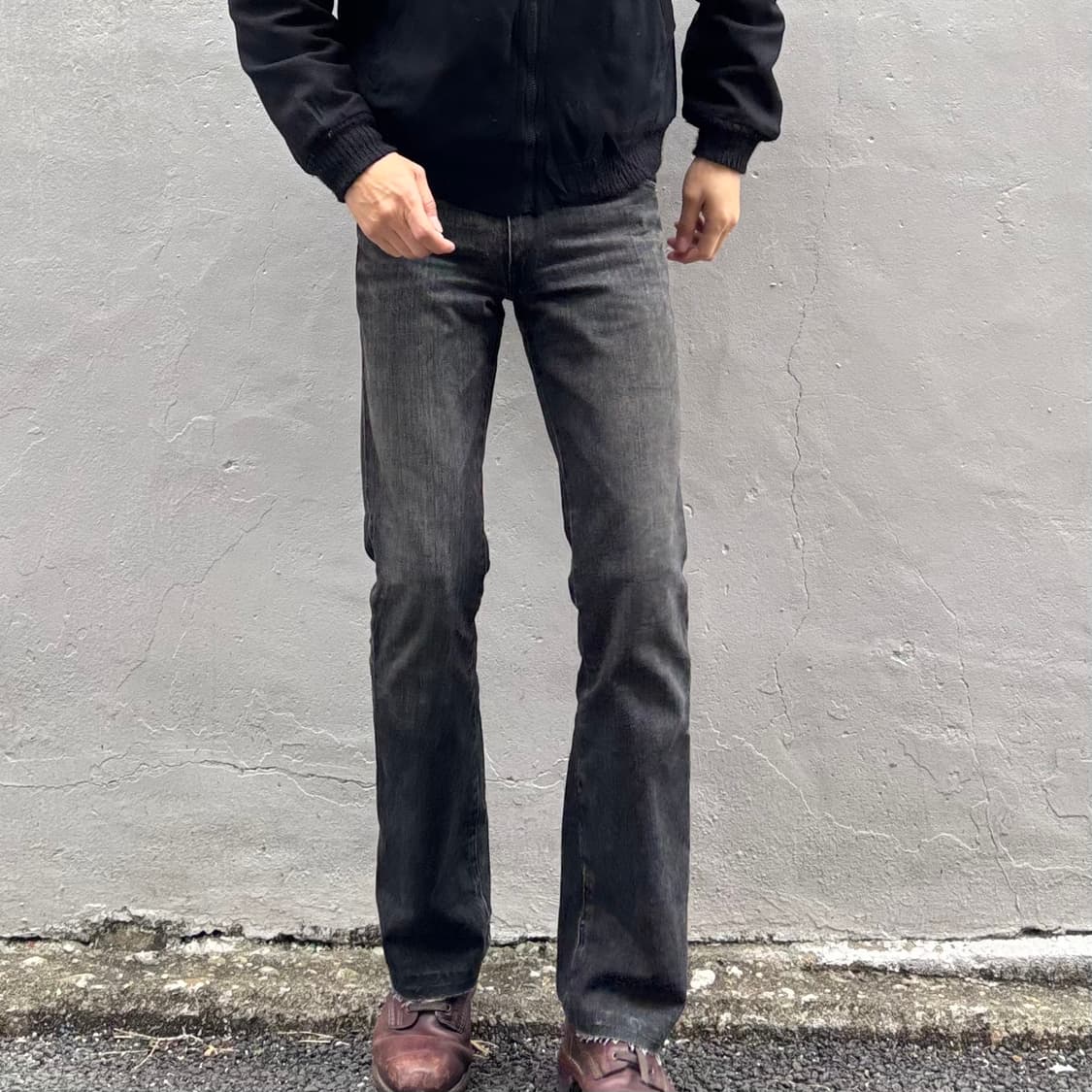 00년대 리바이스 레드룹 517 블랙 상품이미지3