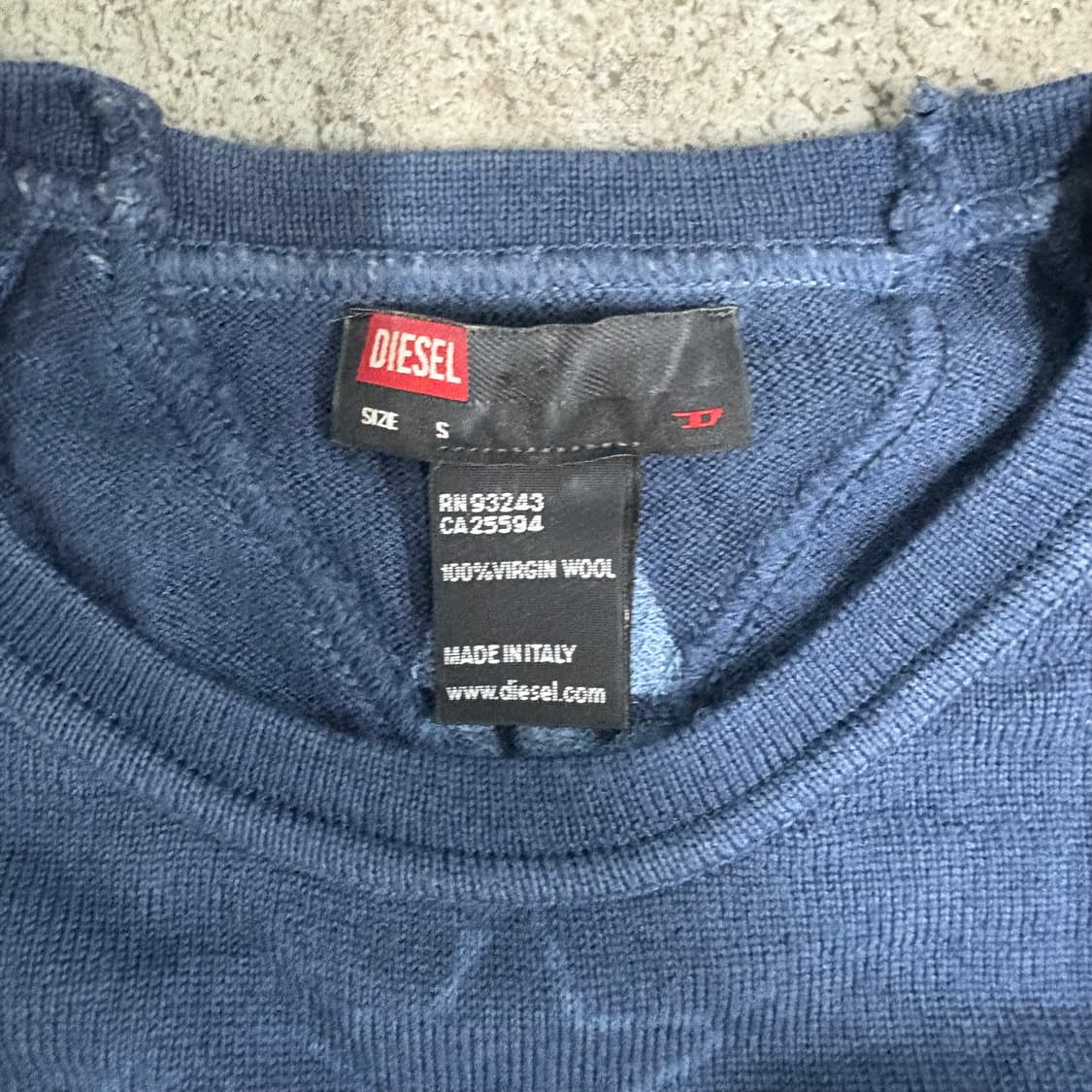 Diesel Virgin Wool Knit 상품이미지5