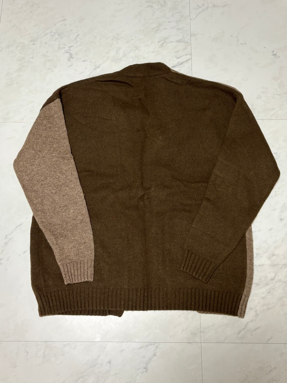 ZARA 배색니트울가디건m 상품이미지5