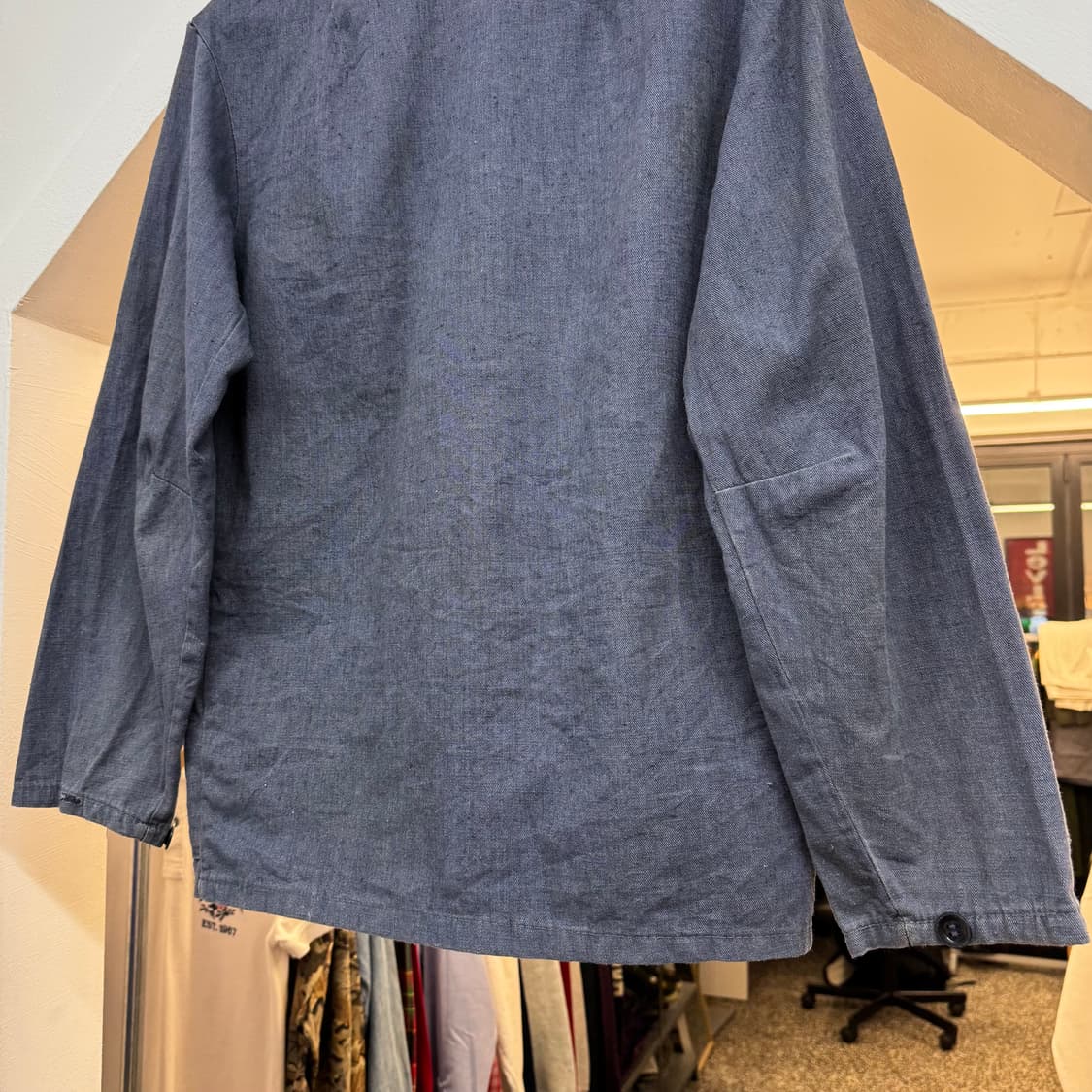 70s 빈티지 프렌치 워크 자켓 (M)   상품이미지5