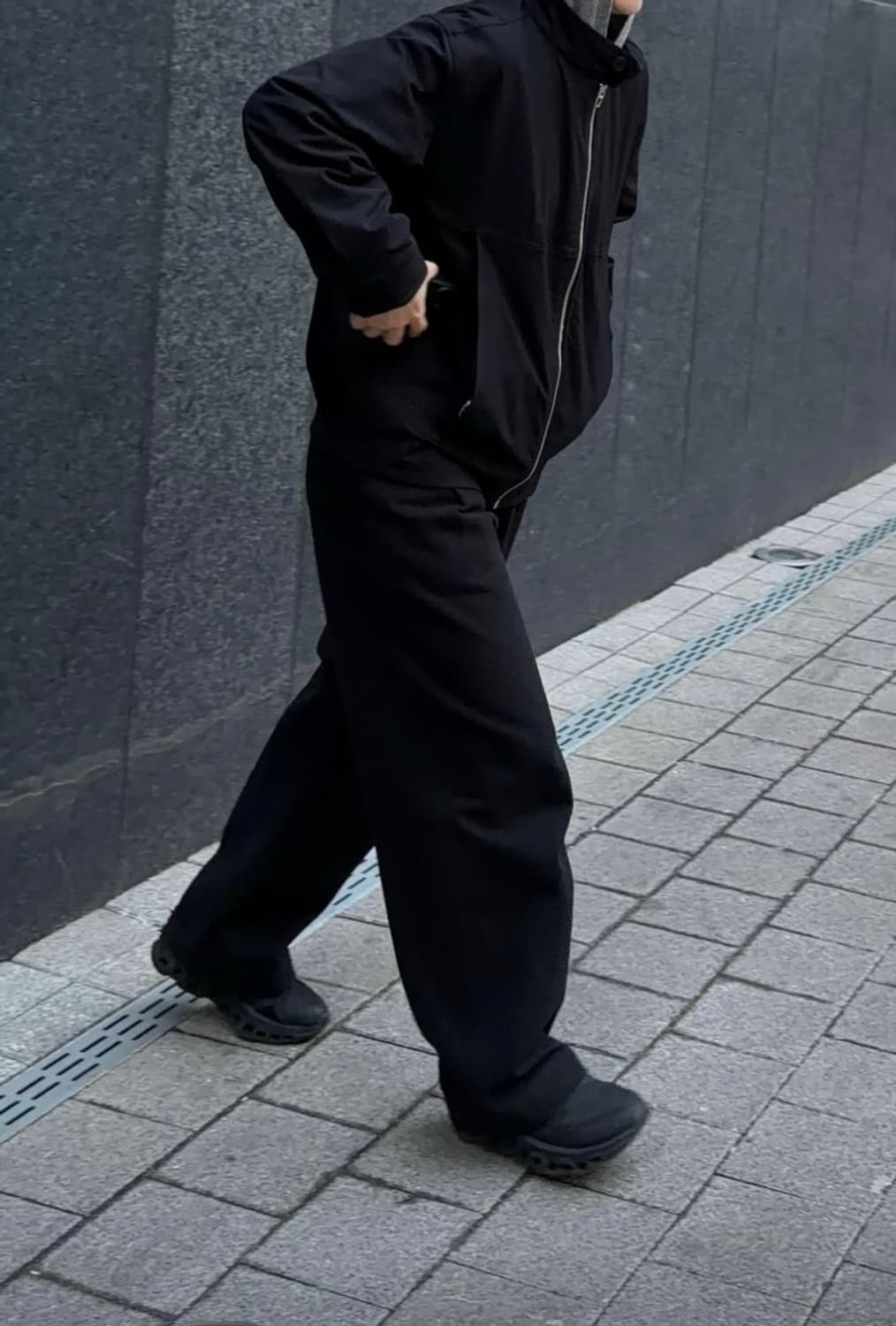 (S) 룰루레몬 스무스 트윌 풀집 자켓 블랙 상품이미지2