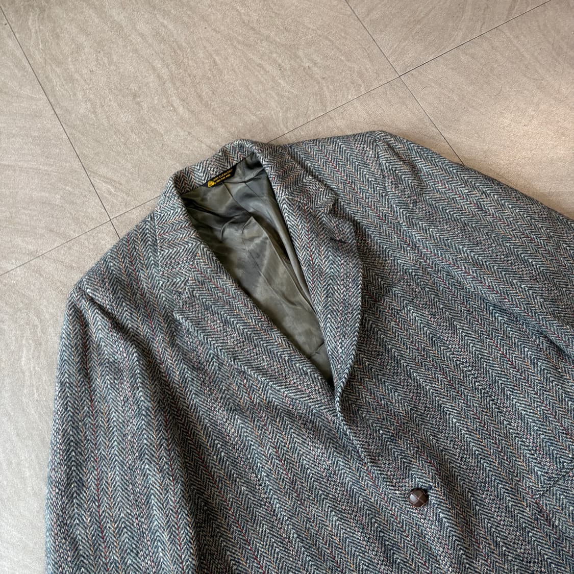 해리스트위드 정품 울 자켓 상품이미지2