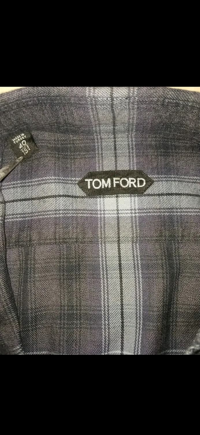TOM FORD BUTTON DOWN PLAIDS SHIRTS 상품이미지8