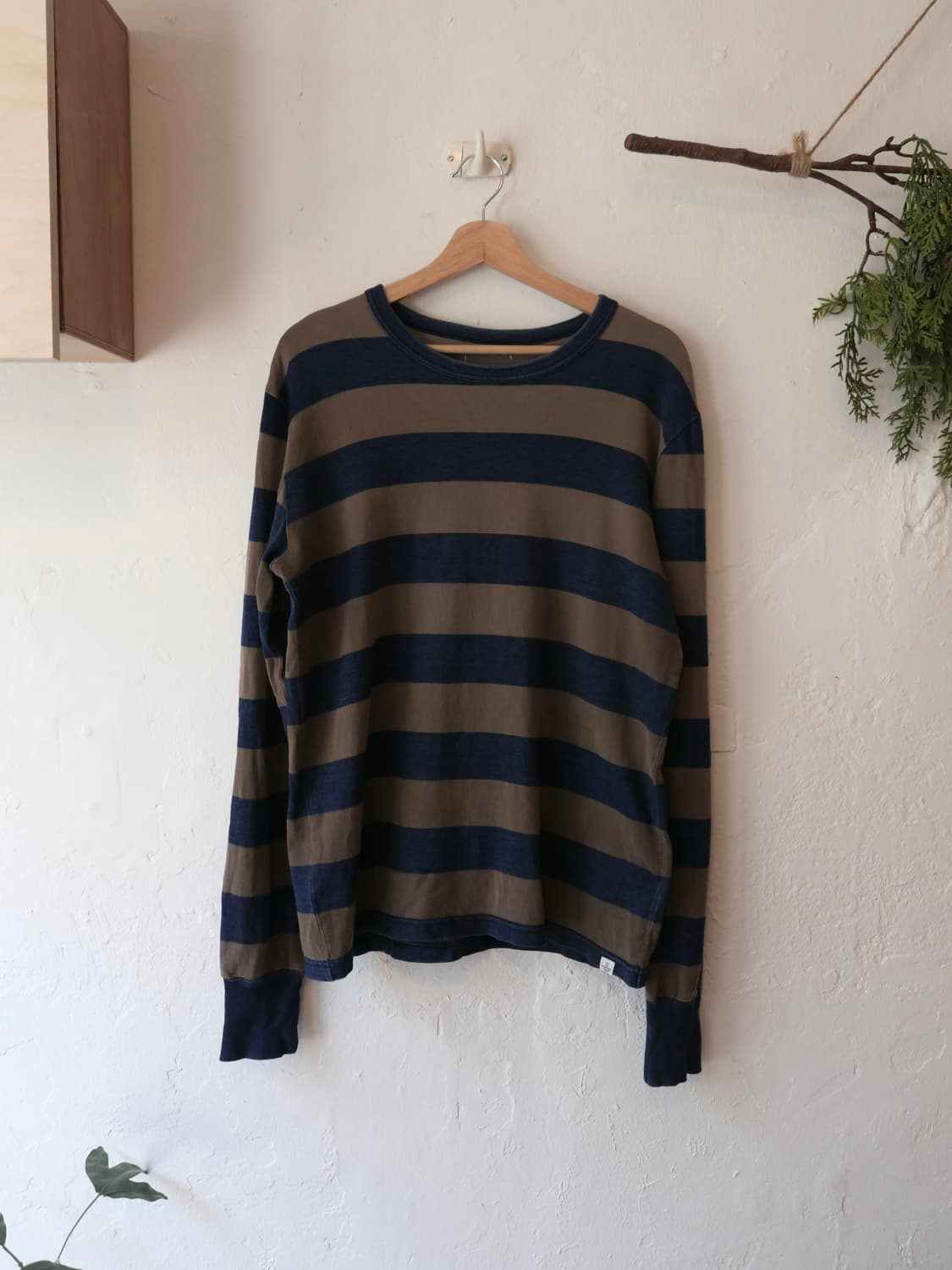 비즈빔 스트라이프 롱슬리브 상품이미지1