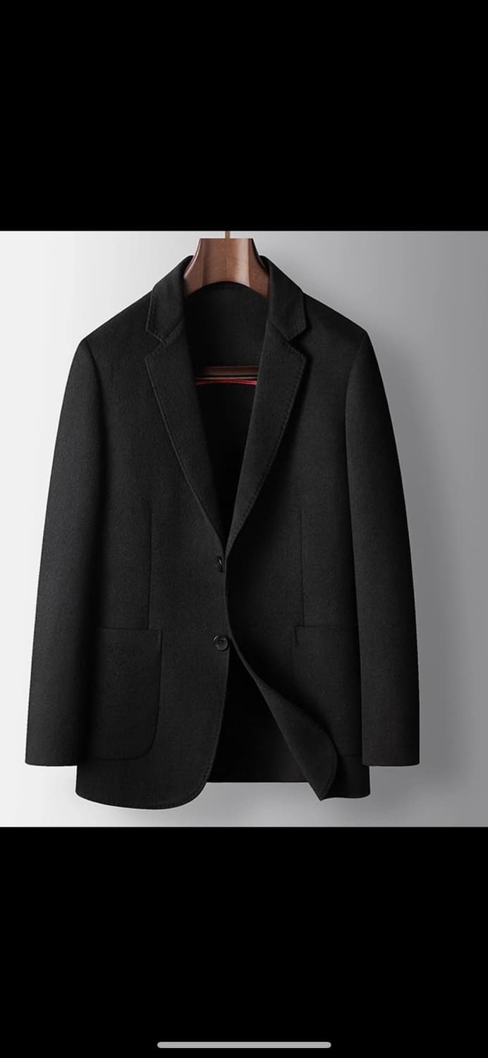 올블랙 코트 2Xl 상품이미지1