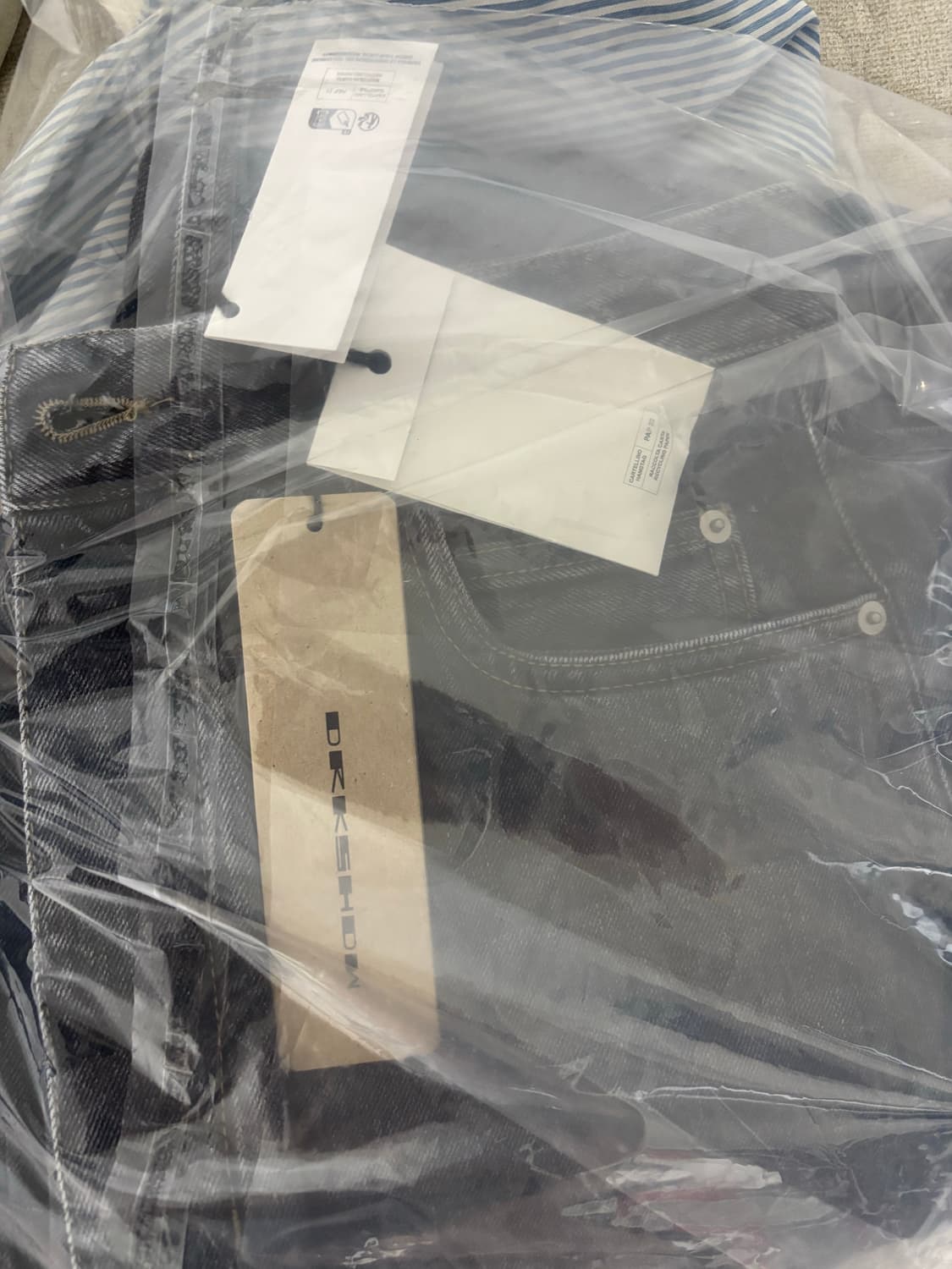 릭오웬스 볼란 부츠컷 데님팬츠 33사이즈 상품이미지4