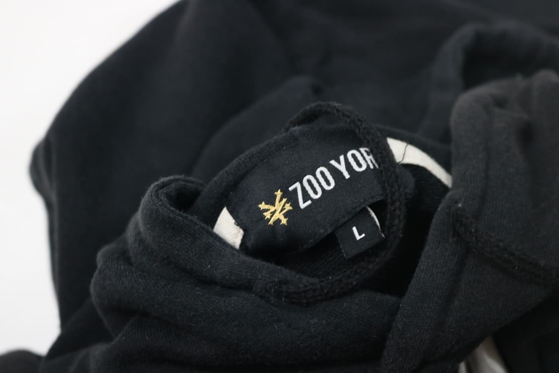 주욕(ZOO YORK) 카모플라주 빅로고 그래픽 후드티 (L) 상품이미지10