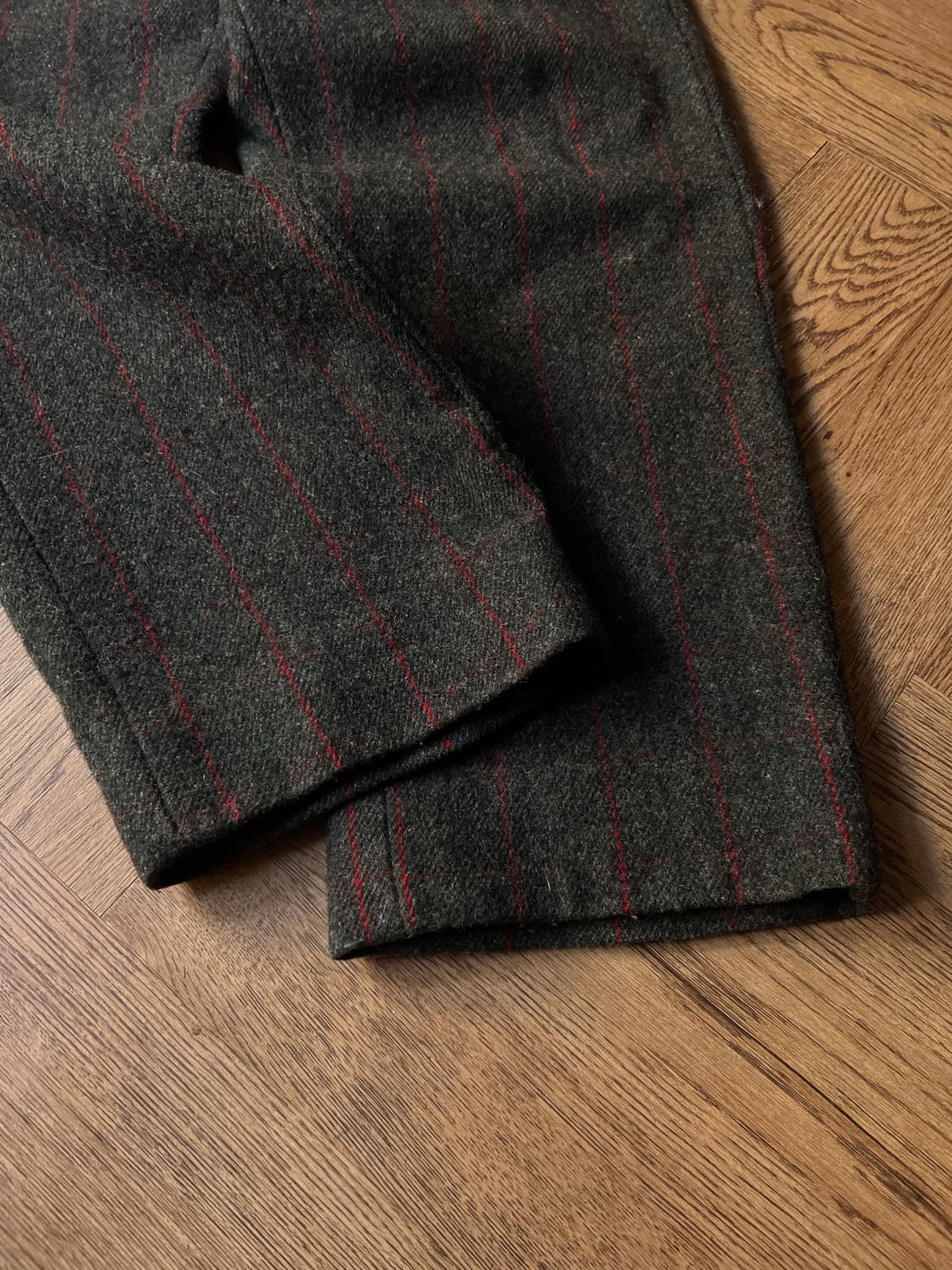 [32]70's 울리치 USA 체크 울 트라우저 팬츠 상품이미지3